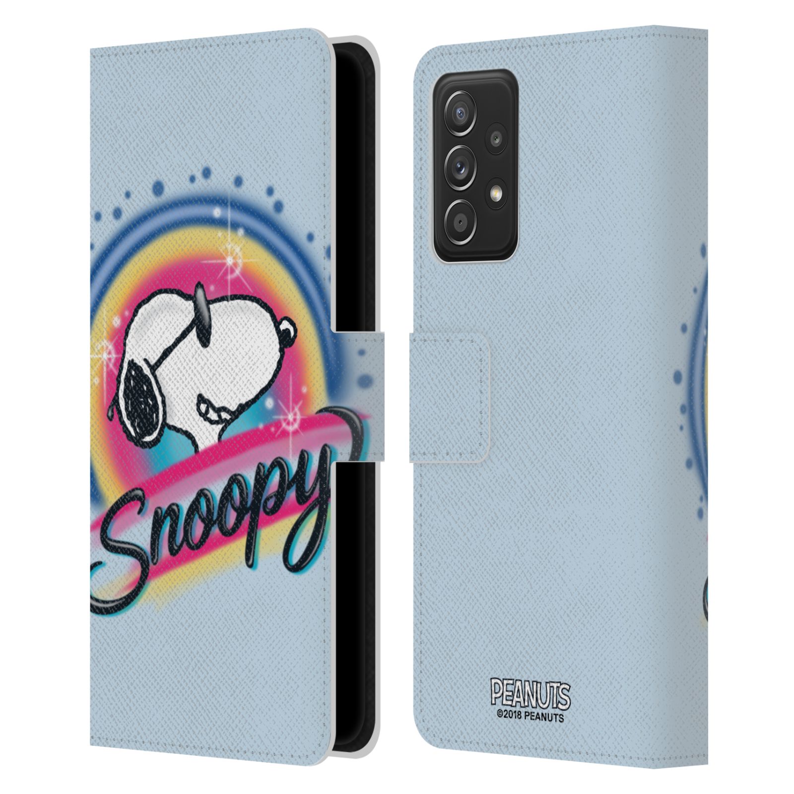 Pouzdro na mobil Samsung Galaxy A52 / A52 G - HEAD CASE - Peanuts Snoopy Superstar 2
