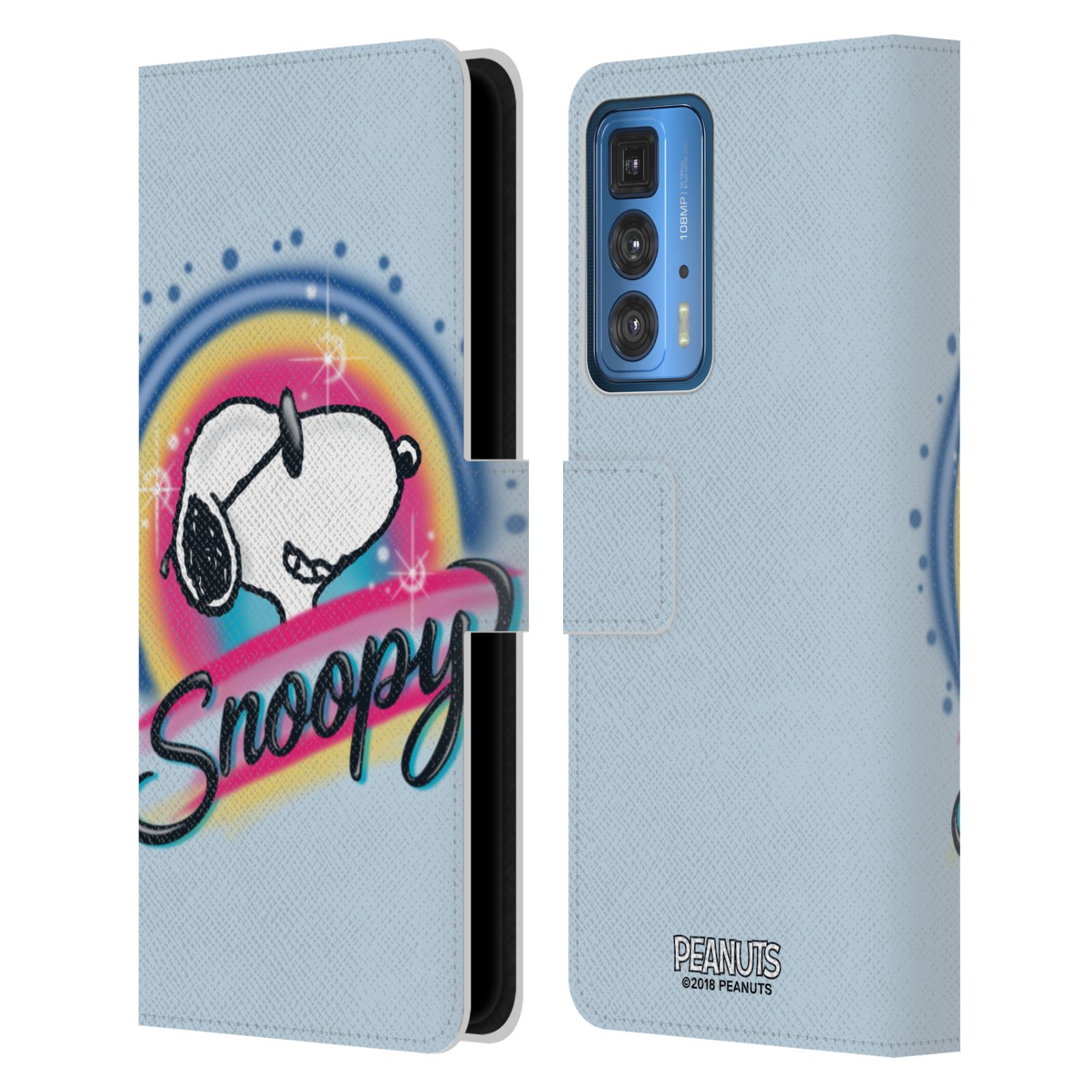Pouzdro na mobil Motorola EDGE 20 PRO - HEAD CASE - Peanuts Snoopy Superstar 2