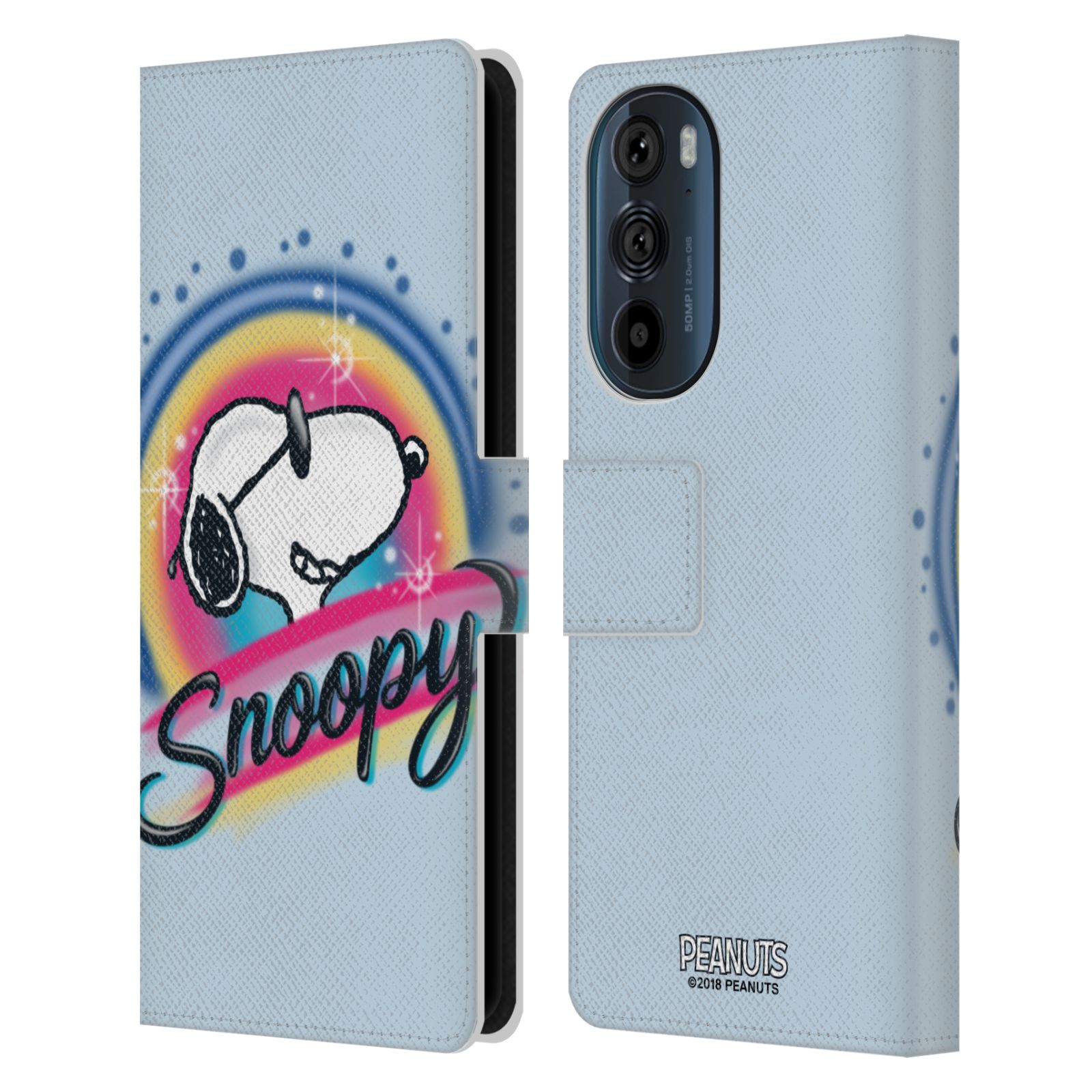 Pouzdro na mobil Motorola EDGE 30 - HEAD CASE - Peanuts Snoopy Superstar 2
