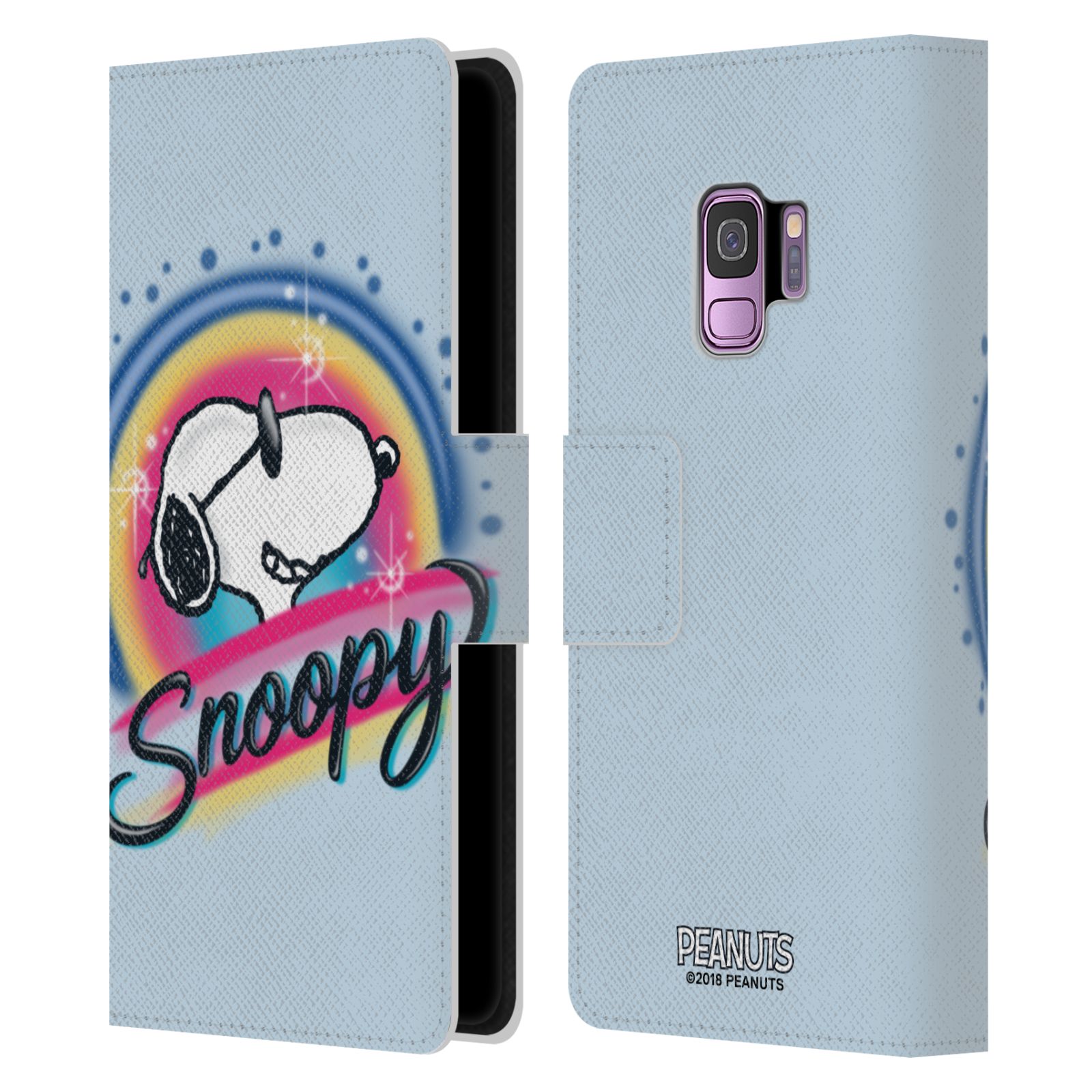 Pouzdro na mobil Samsung Galaxy S9 - HEAD CASE - Peanuts Snoopy Superstar 2