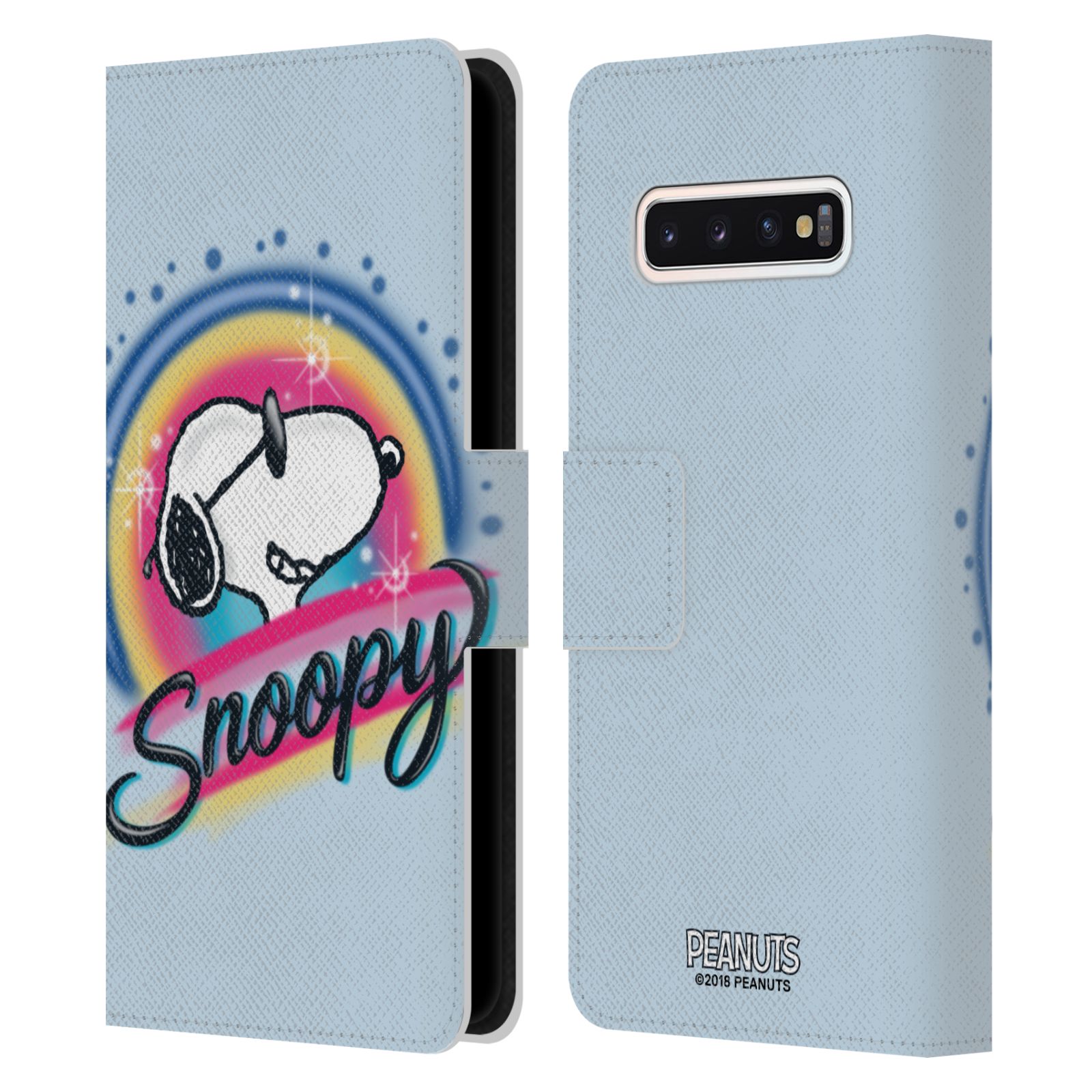 Pouzdro na mobil Samsung Galaxy S10 - HEAD CASE - Peanuts Snoopy Superstar 2