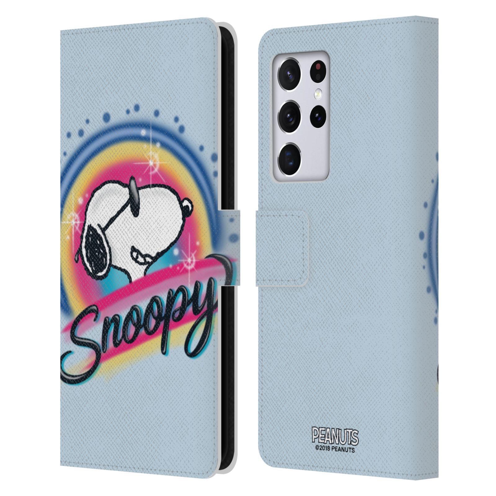 Pouzdro na mobil Samsung Galaxy S21 ULTRA 5G  - HEAD CASE - Peanuts Snoopy Superstar 2