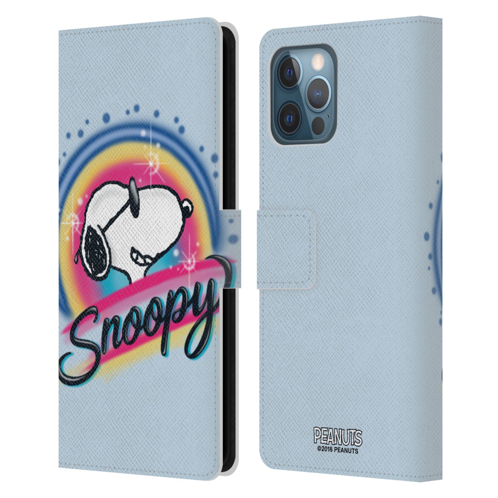 Pouzdro na mobil Apple Iphone 12 Pro Max - HEAD CASE - Peanuts Snoopy Superstar 2