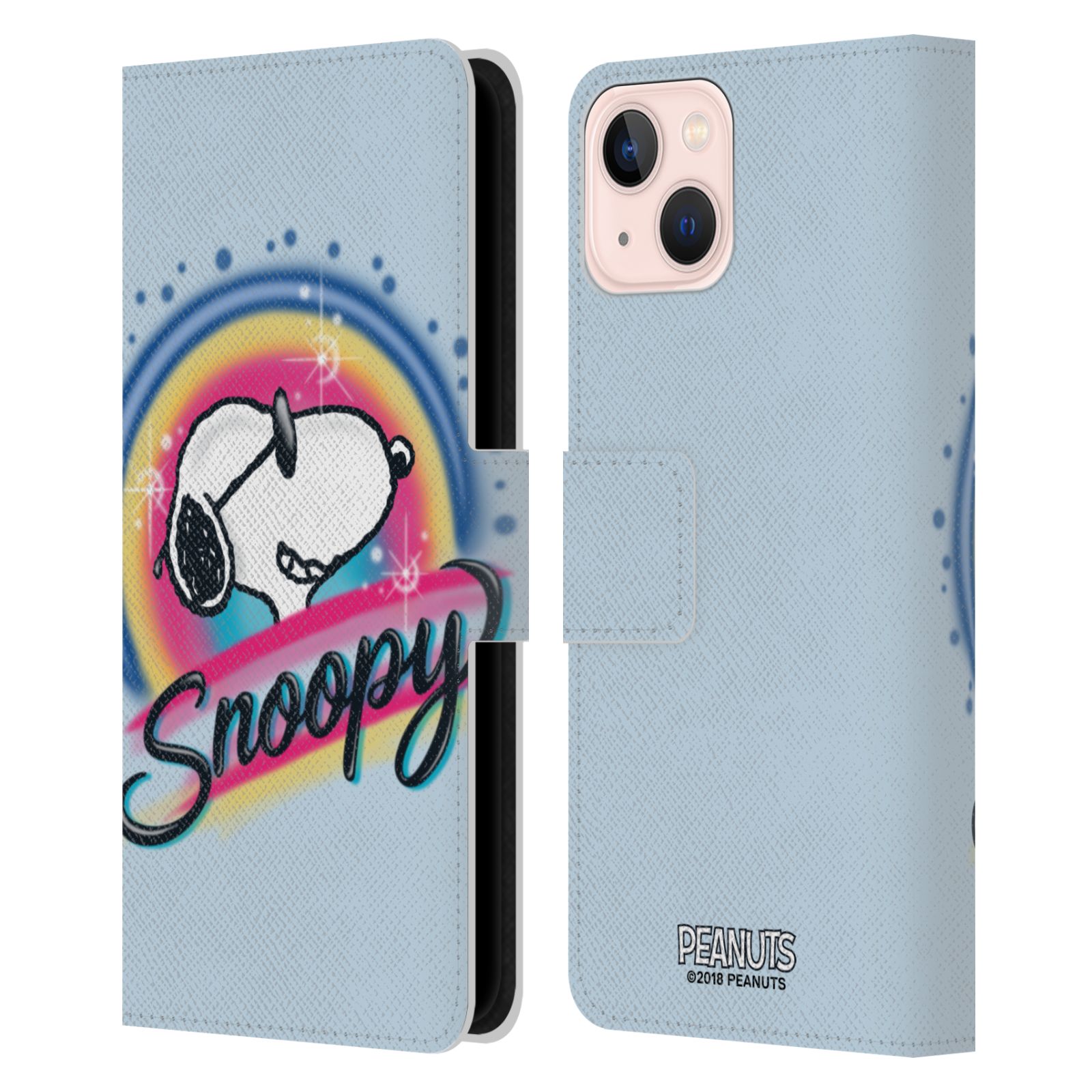 Pouzdro na mobil Apple Iphone 13 - HEAD CASE - Peanuts Snoopy Superstar 2