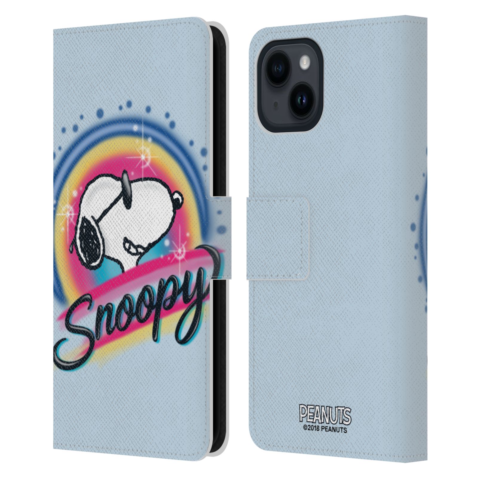 Pouzdro na mobil Apple Iphone 15 - HEAD CASE - Peanuts Snoopy Superstar 2