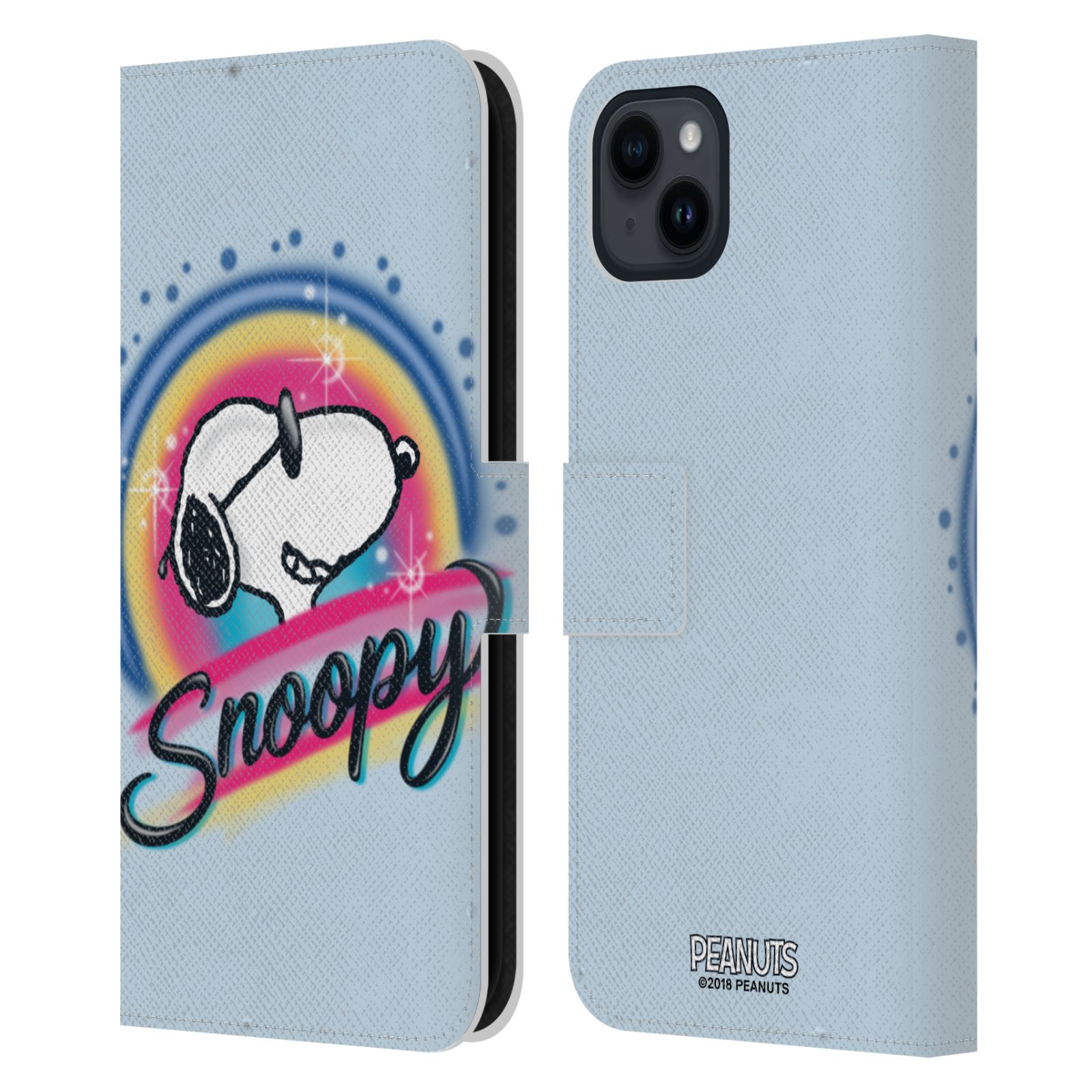 Pouzdro na mobil Apple Iphone 15 PLUS - HEAD CASE - Peanuts Snoopy Superstar 2