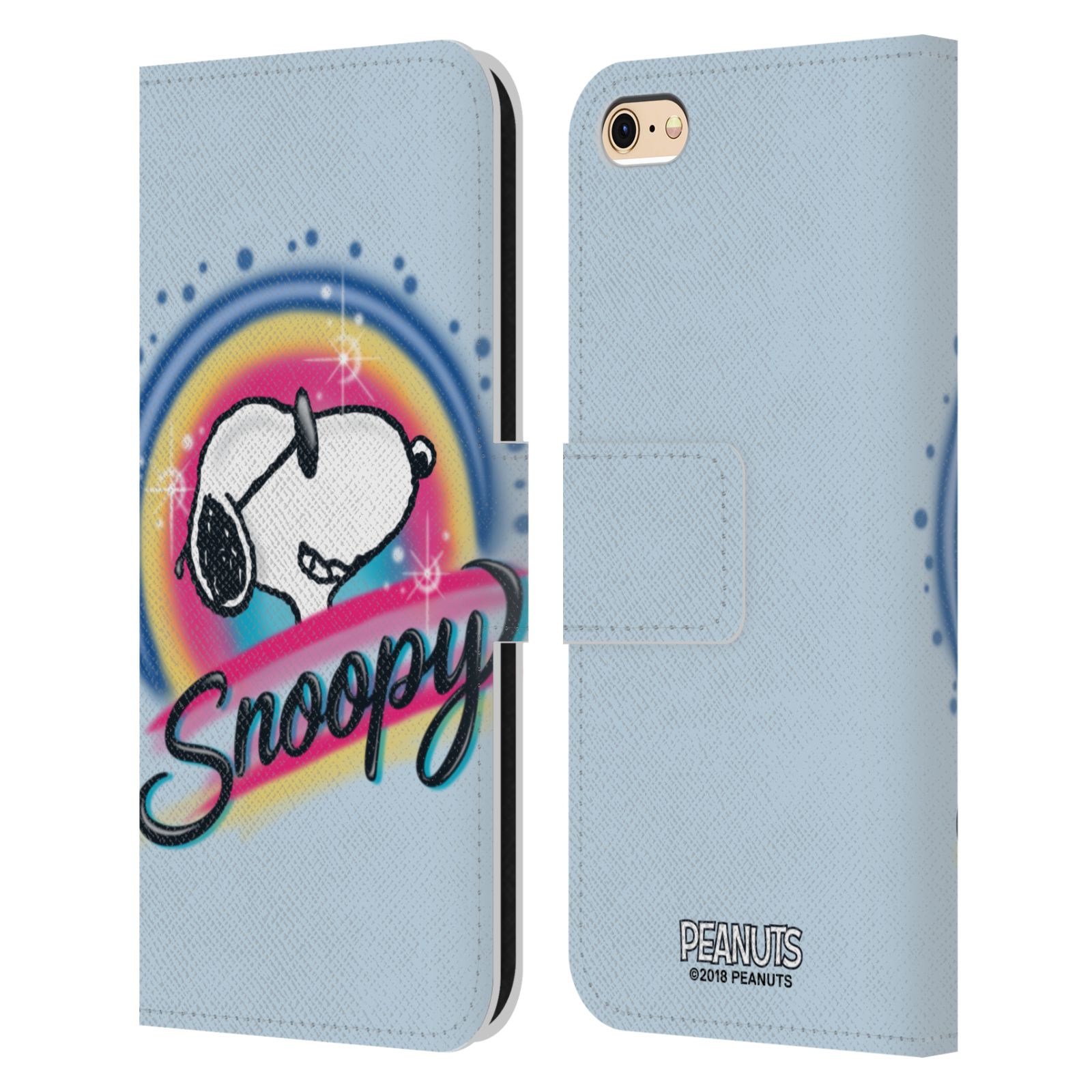 Pouzdro na mobil Apple Iphone 6 / 6S - HEAD CASE - Peanuts Snoopy Superstar