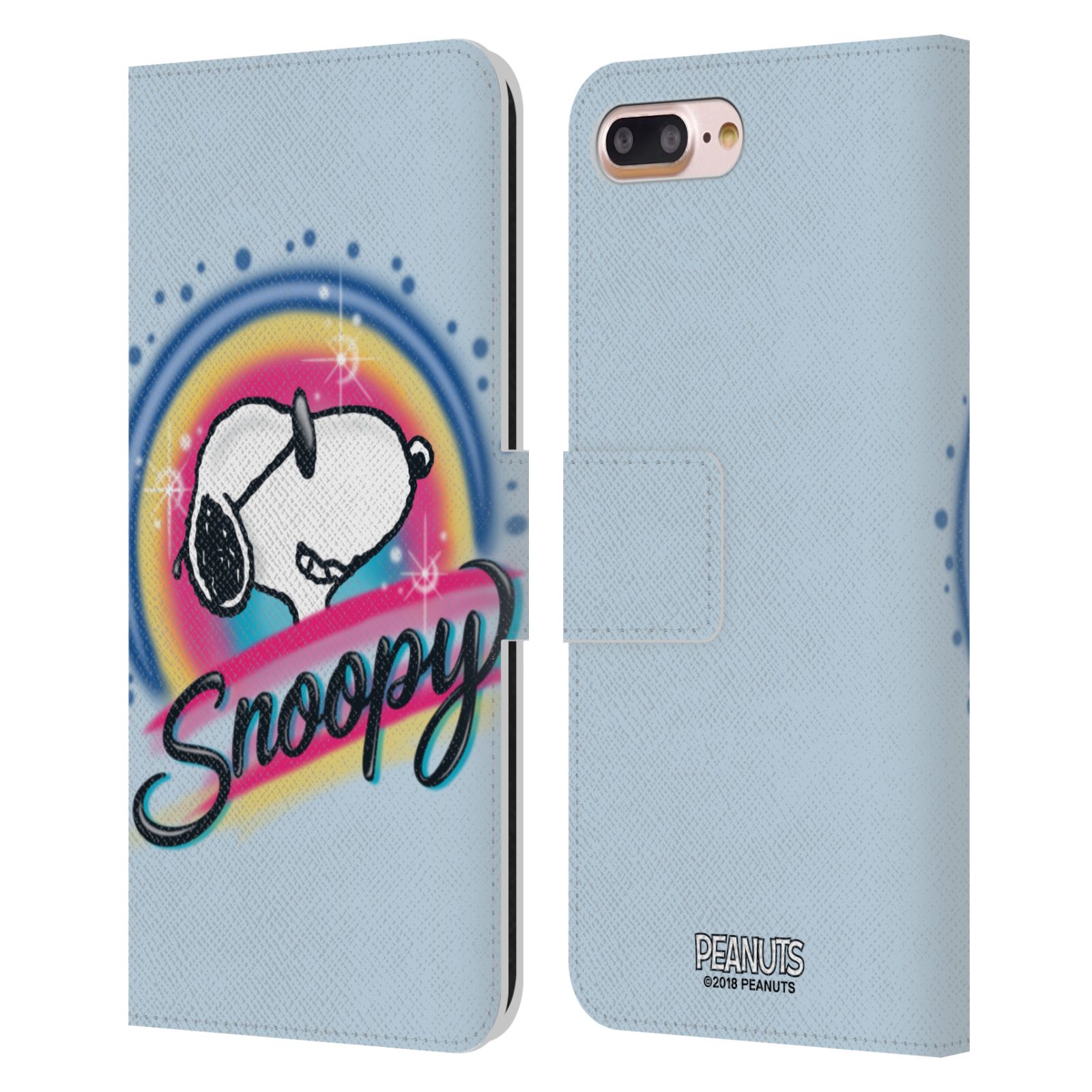 Pouzdro na mobil Apple Iphone 7+/8+ - HEAD CASE - Peanuts Snoopy Superstar 2