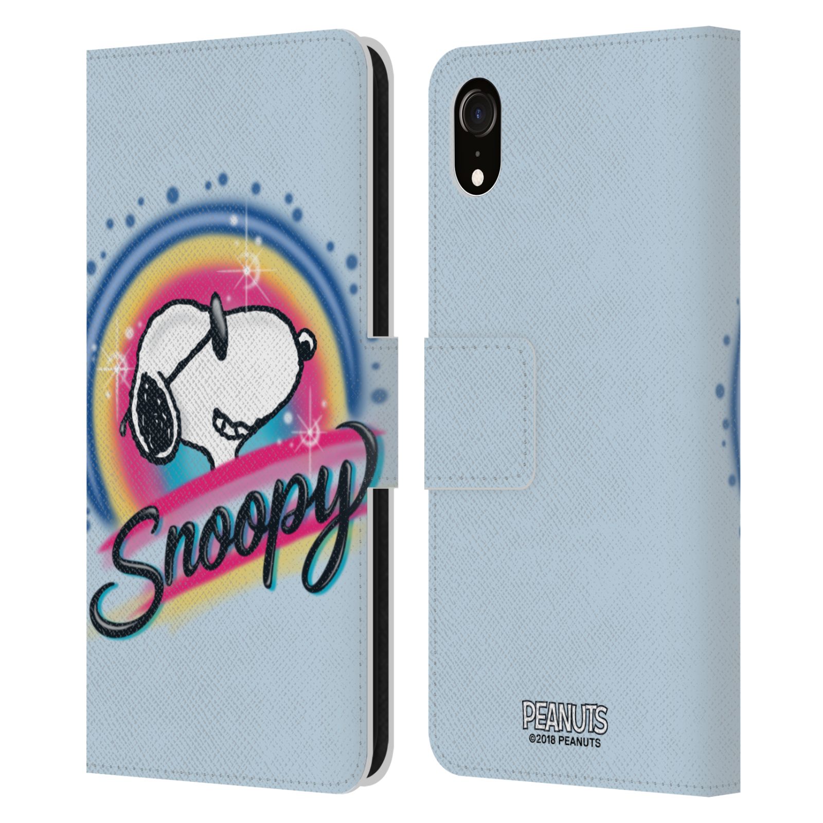 Pouzdro na mobil Apple Iphone XR - HEAD CASE - Peanuts Snoopy Superstar 2
