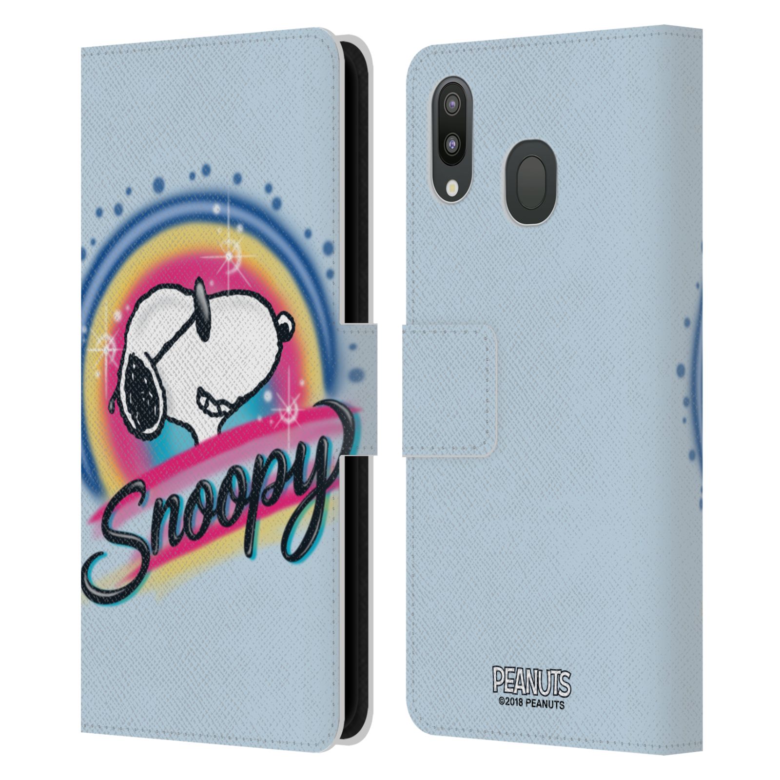 Pouzdro na mobil Samsung Galaxy M20 - HEAD CASE - Peanuts Snoopy Superstar 2