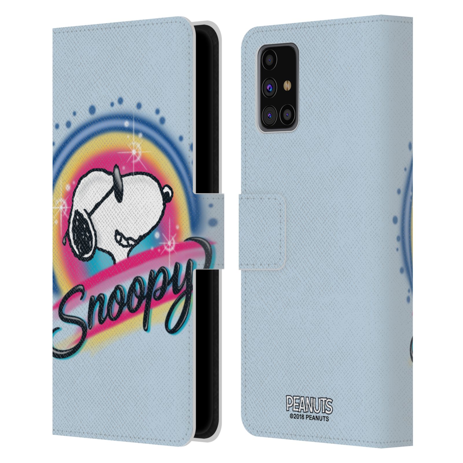 Pouzdro na mobil Samsung Galaxy M31s - HEAD CASE - Peanuts Snoopy Superstar 2