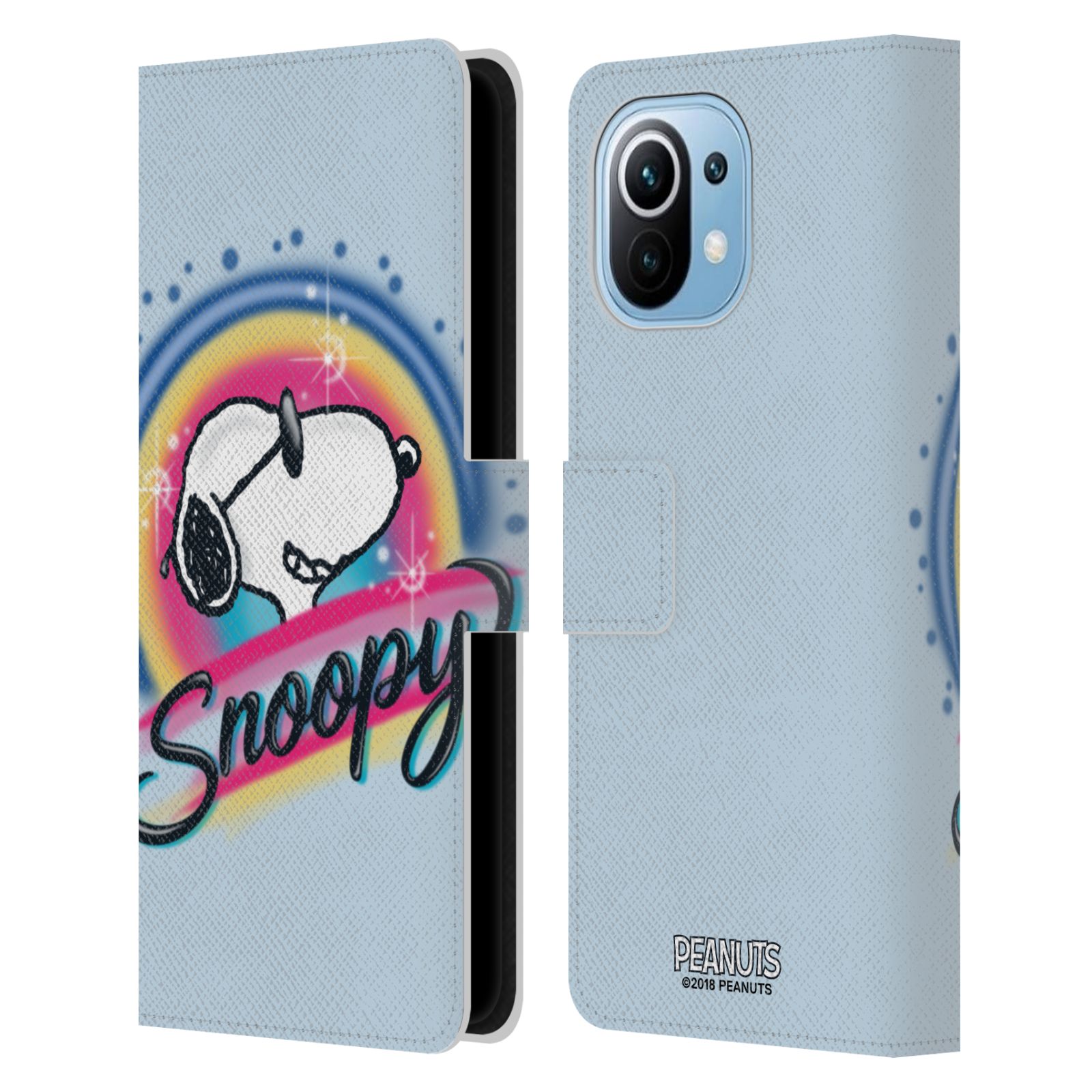 Pouzdro na mobil Xiaomi Mi 11 - HEAD CASE - Peanuts Snoopy Superstar 2