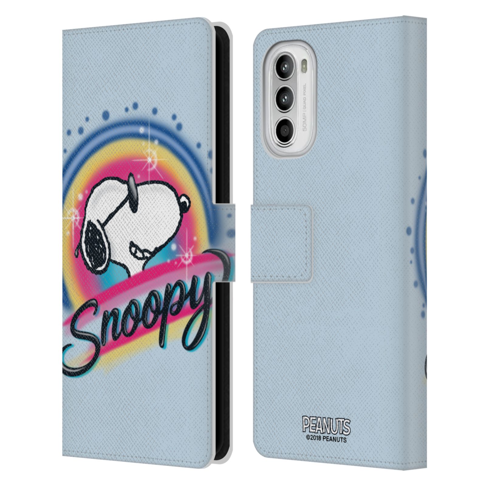 Pouzdro na mobil Motorola Moto G52 - HEAD CASE - Peanuts Snoopy Superstar 2
