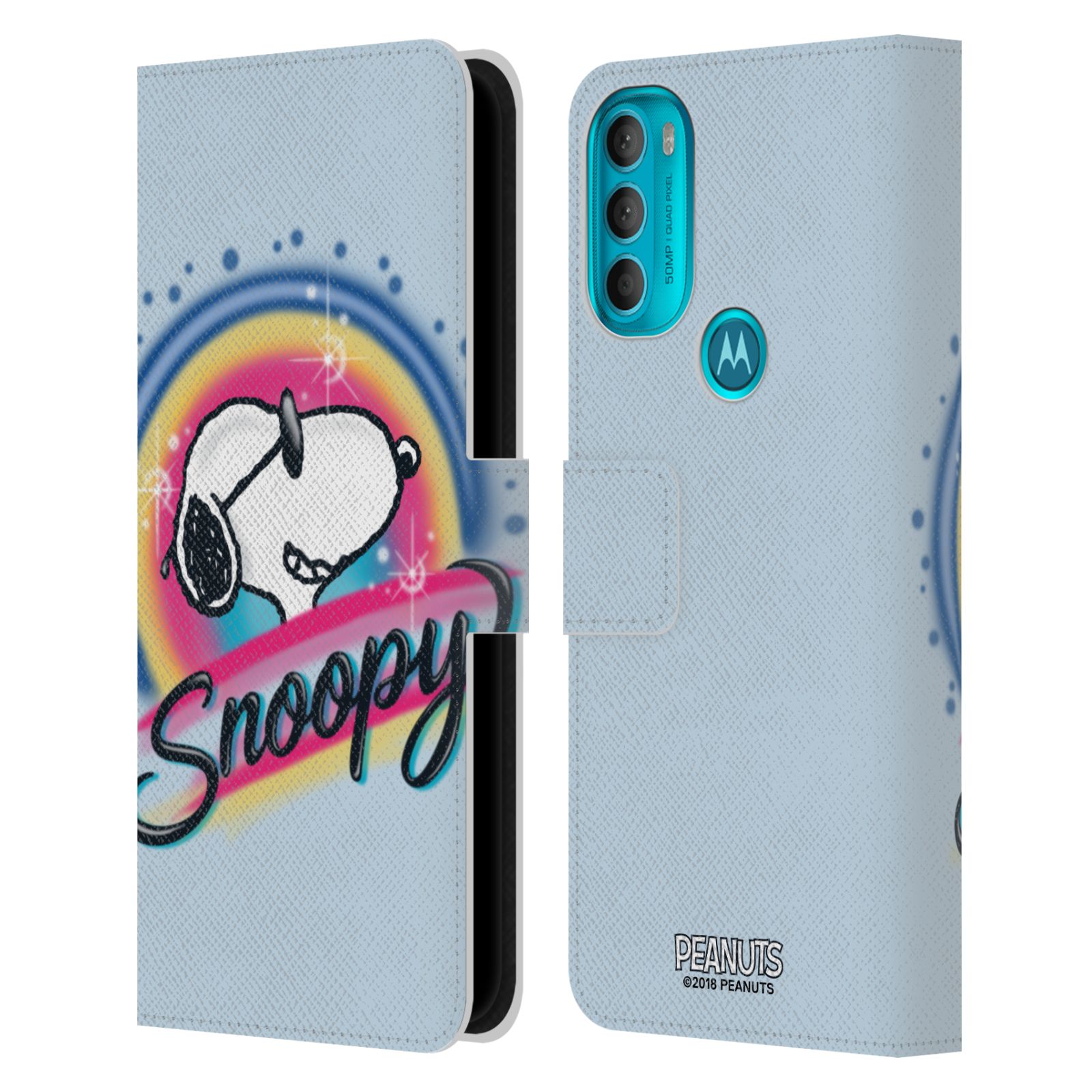Pouzdro na mobil Motorola Moto G71 5G - HEAD CASE - Peanuts Snoopy Superstar 2