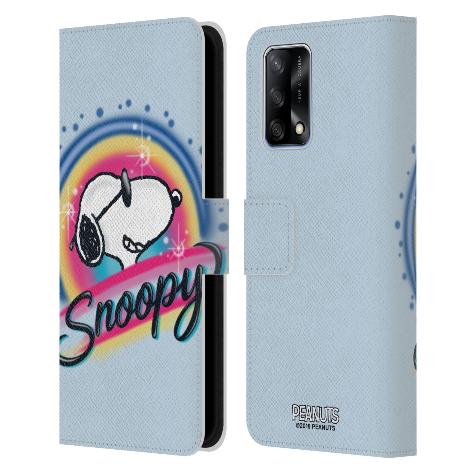Pouzdro na mobil Oppo A74 - HEAD CASE - Peanuts Snoopy Superstar 2