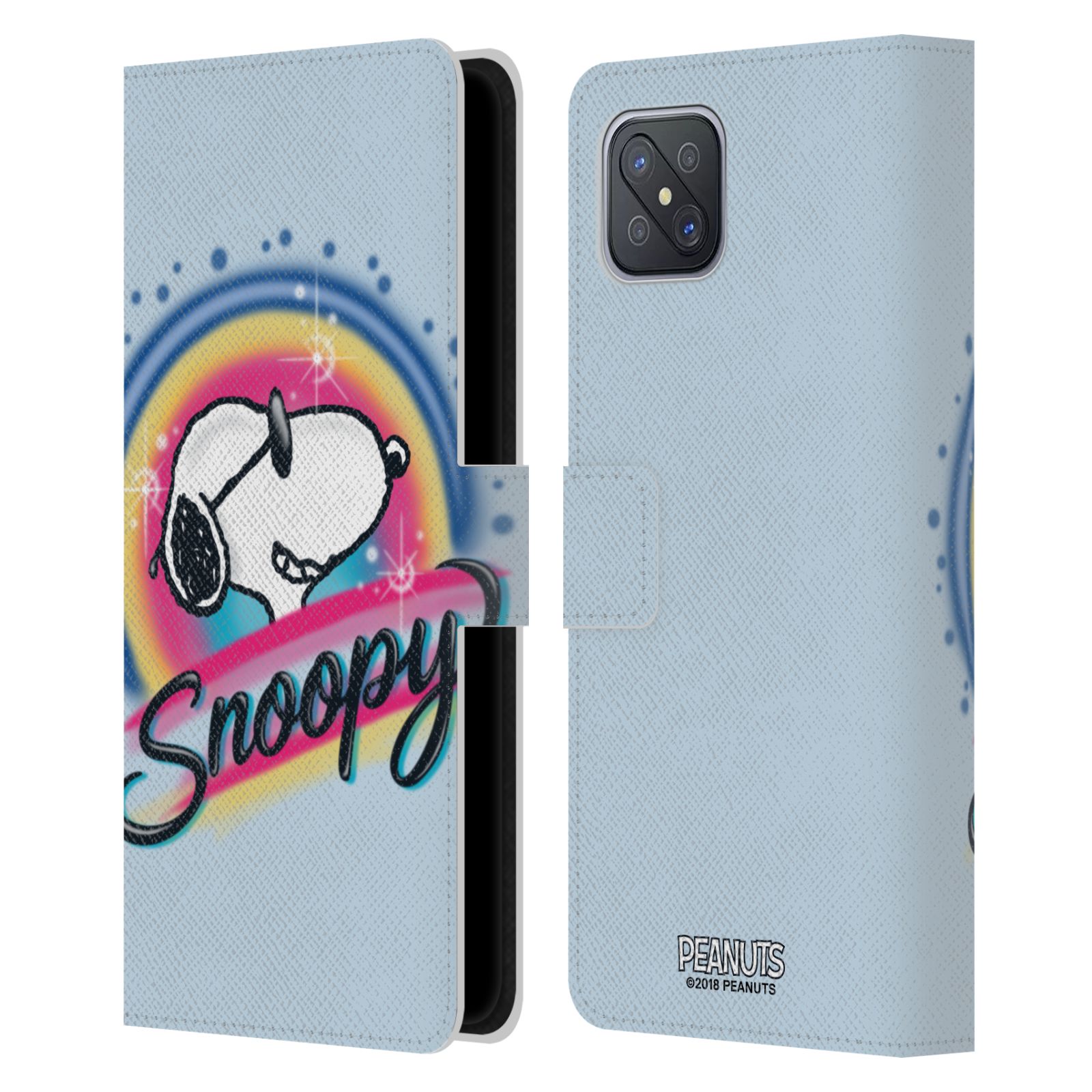 Pouzdro na mobil Oppo A92s - HEAD CASE - Peanuts Snoopy Superstar 2