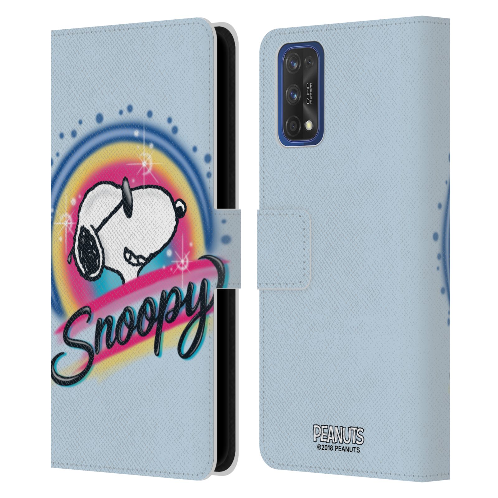 Pouzdro na mobil Realme 7 PRO - HEAD CASE - Peanuts Snoopy Superstar 2