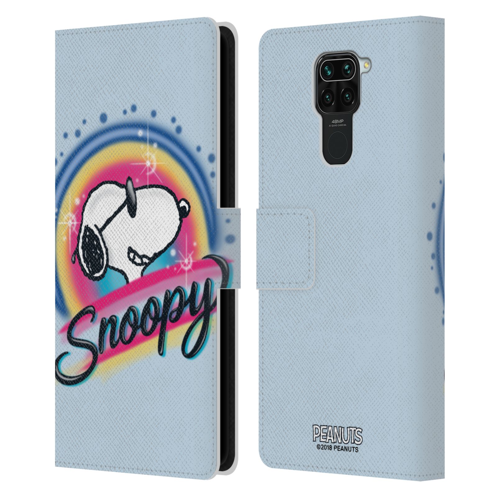 Pouzdro na mobil Xiaomi Redmi Note 9  - HEAD CASE - Peanuts Snoopy Superstar 2