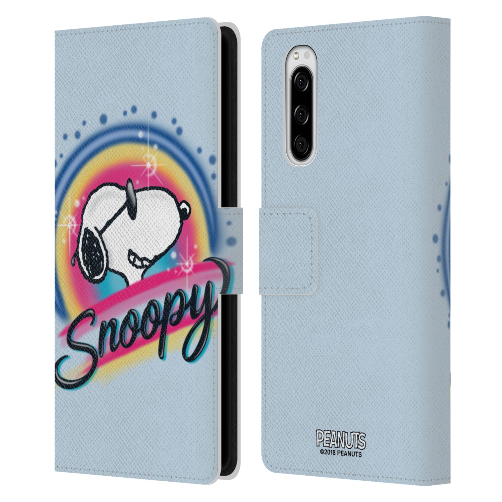 Pouzdro na mobil Sony Xperia 5 - HEAD CASE - Peanuts Snoopy Superstar 2