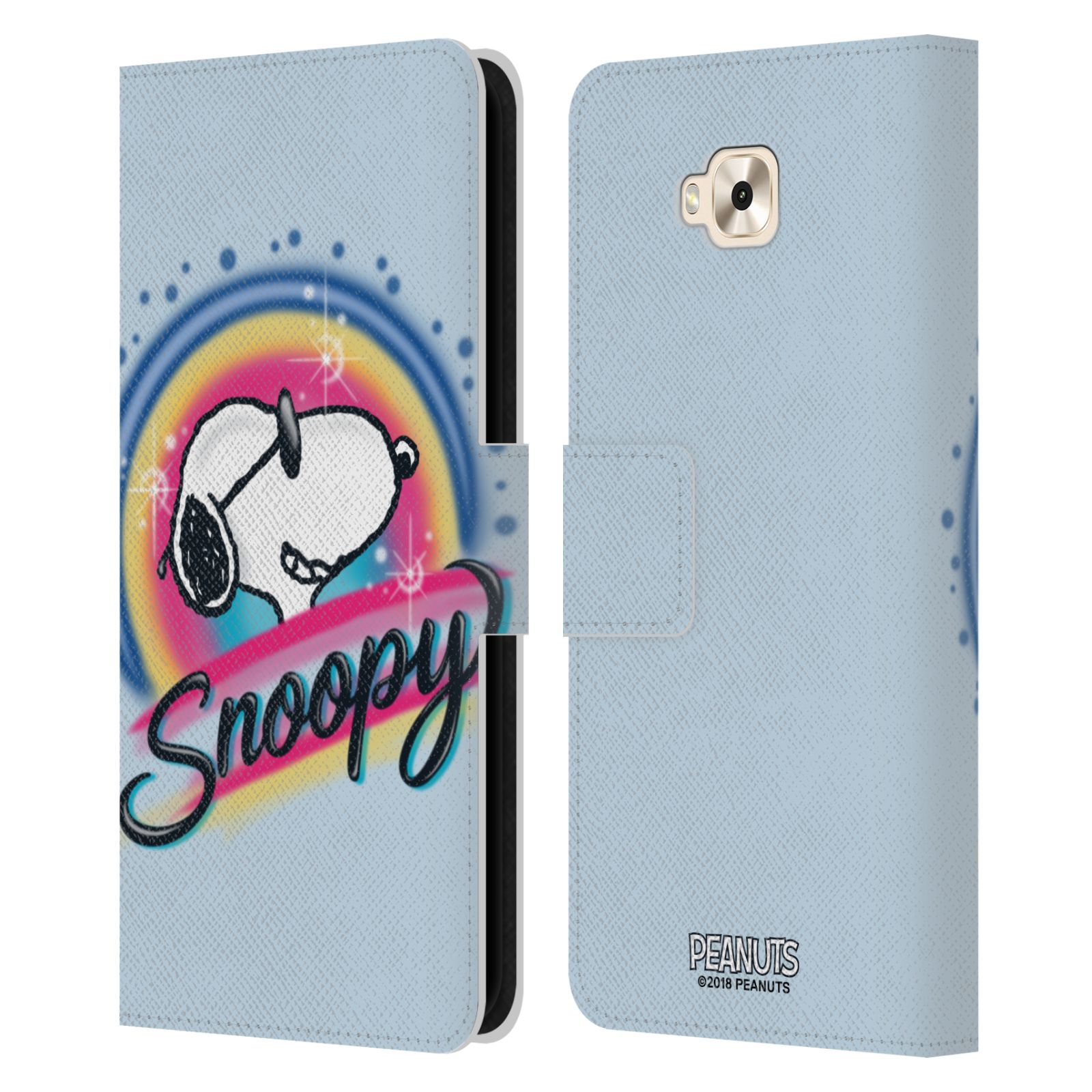 Pouzdro na mobil Asus Zenfone 4 Selfie ZD553KL  - HEAD CASE - Peanuts Snoopy Superstar 2