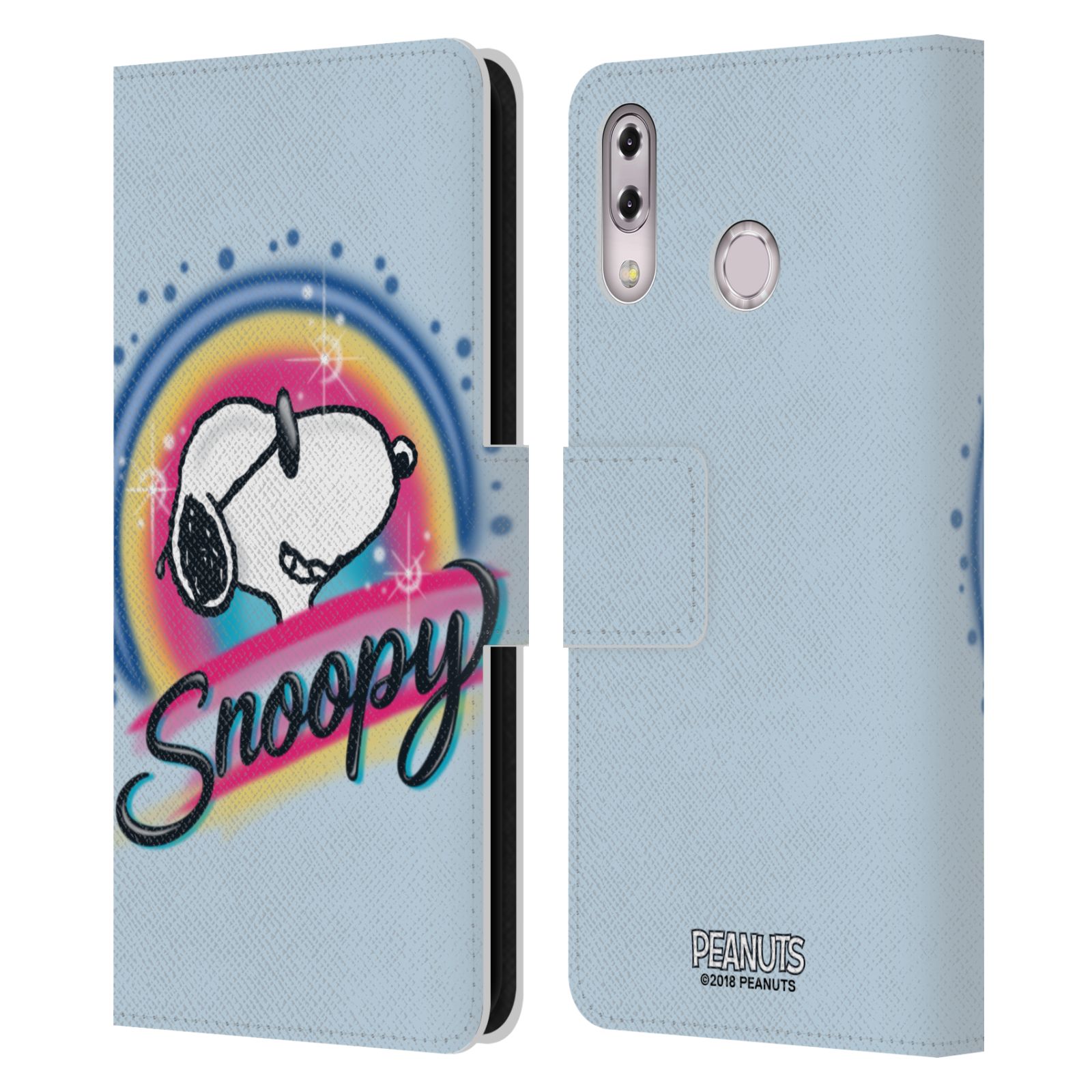Pouzdro na mobil Asus Zenfone 5z ZS620KL, 5 ZE620KL  - HEAD CASE - Peanuts Snoopy Superstar 2