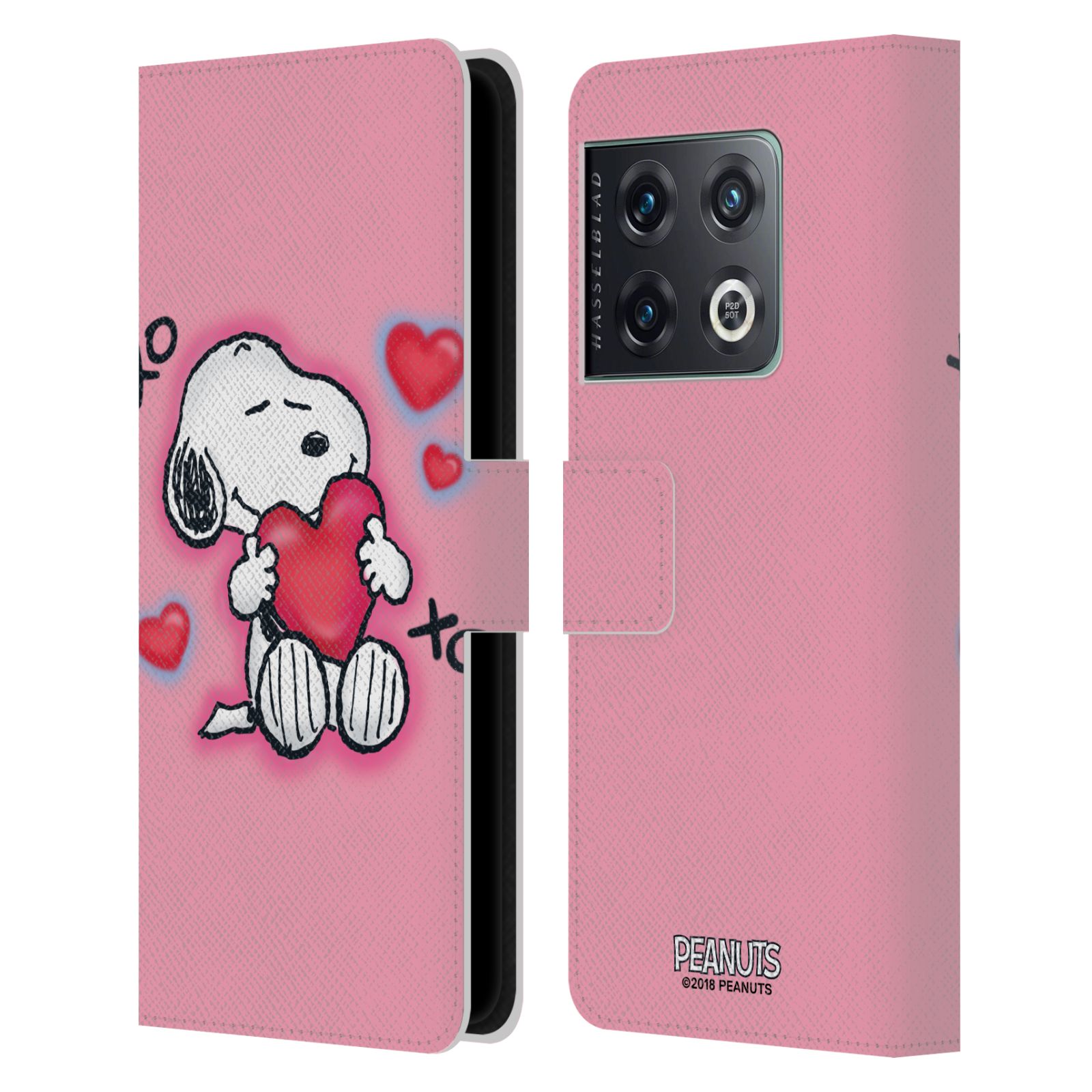 Pouzdro na mobil OnePlus 10 PRO - HEAD CASE - Peanuts - Snoopy a srdíčka