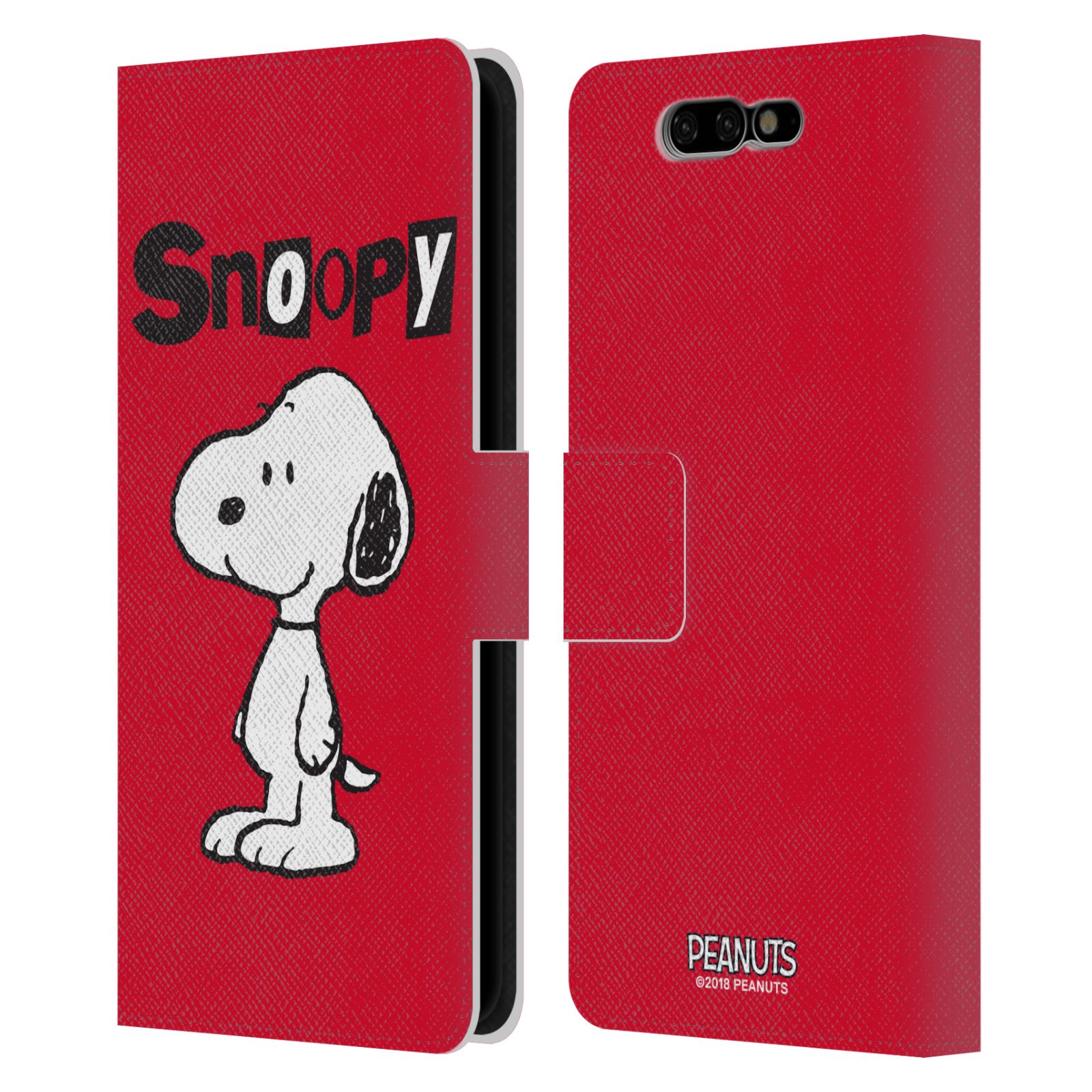 Pouzdro na mobil Xiaomi Black Shark  - HEAD CASE - Peanuts - Snoopy červená