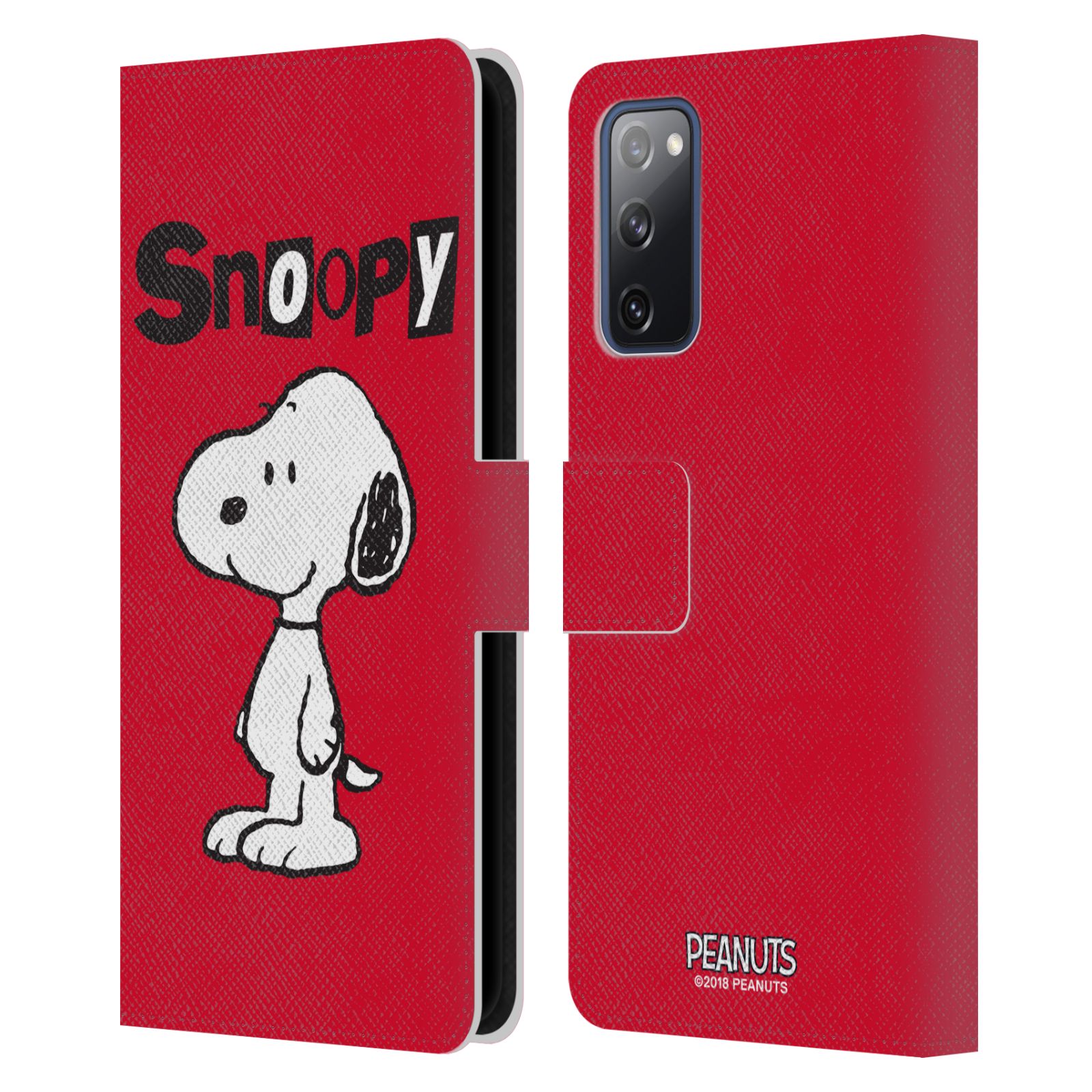 Pouzdro na mobil Samsung Galaxy S20 FE / S20 FE 5G  - HEAD CASE - Peanuts - Snoopy červená