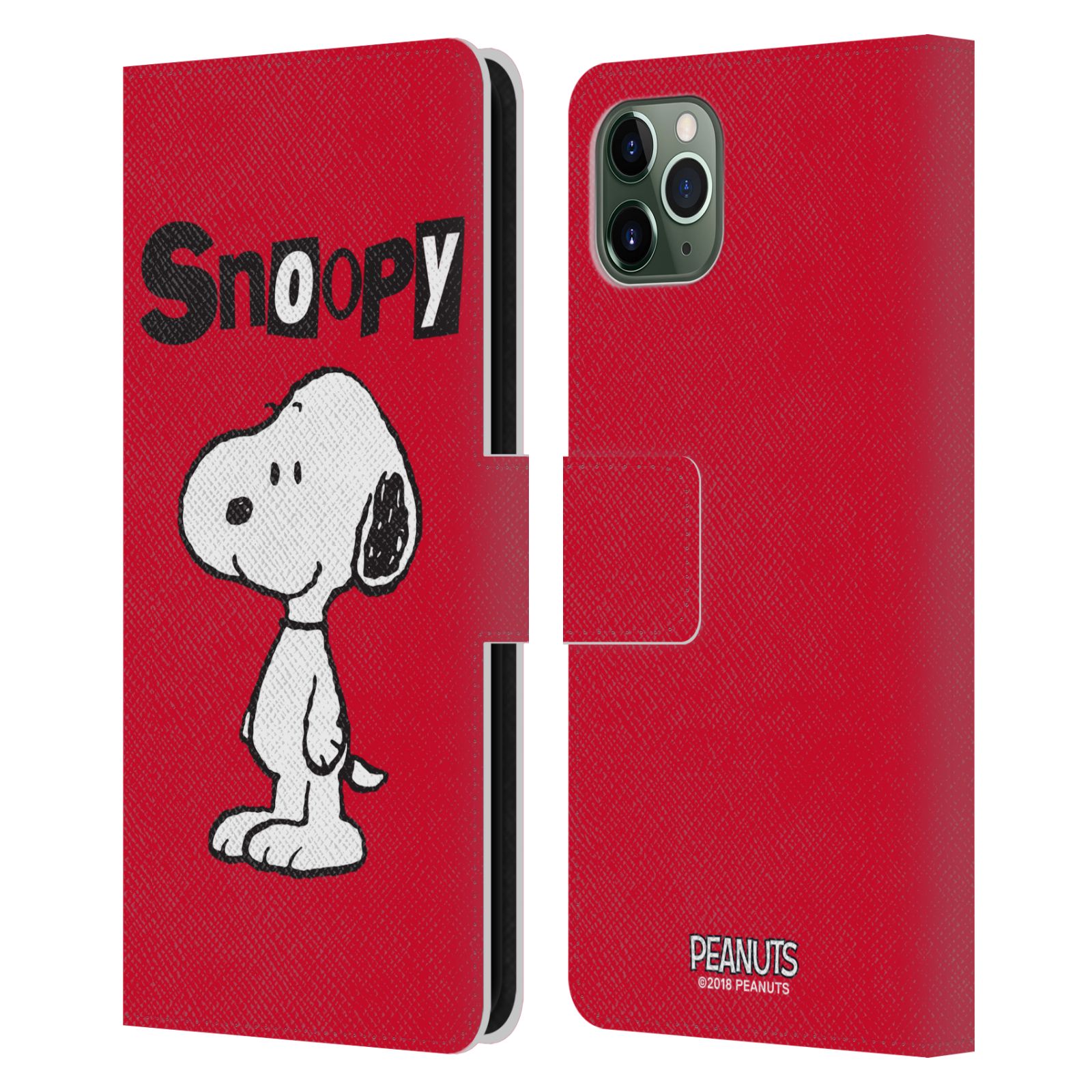 Pouzdro na mobil Apple Iphone 11 Pro Max - HEAD CASE - Peanuts - Snoopy červená