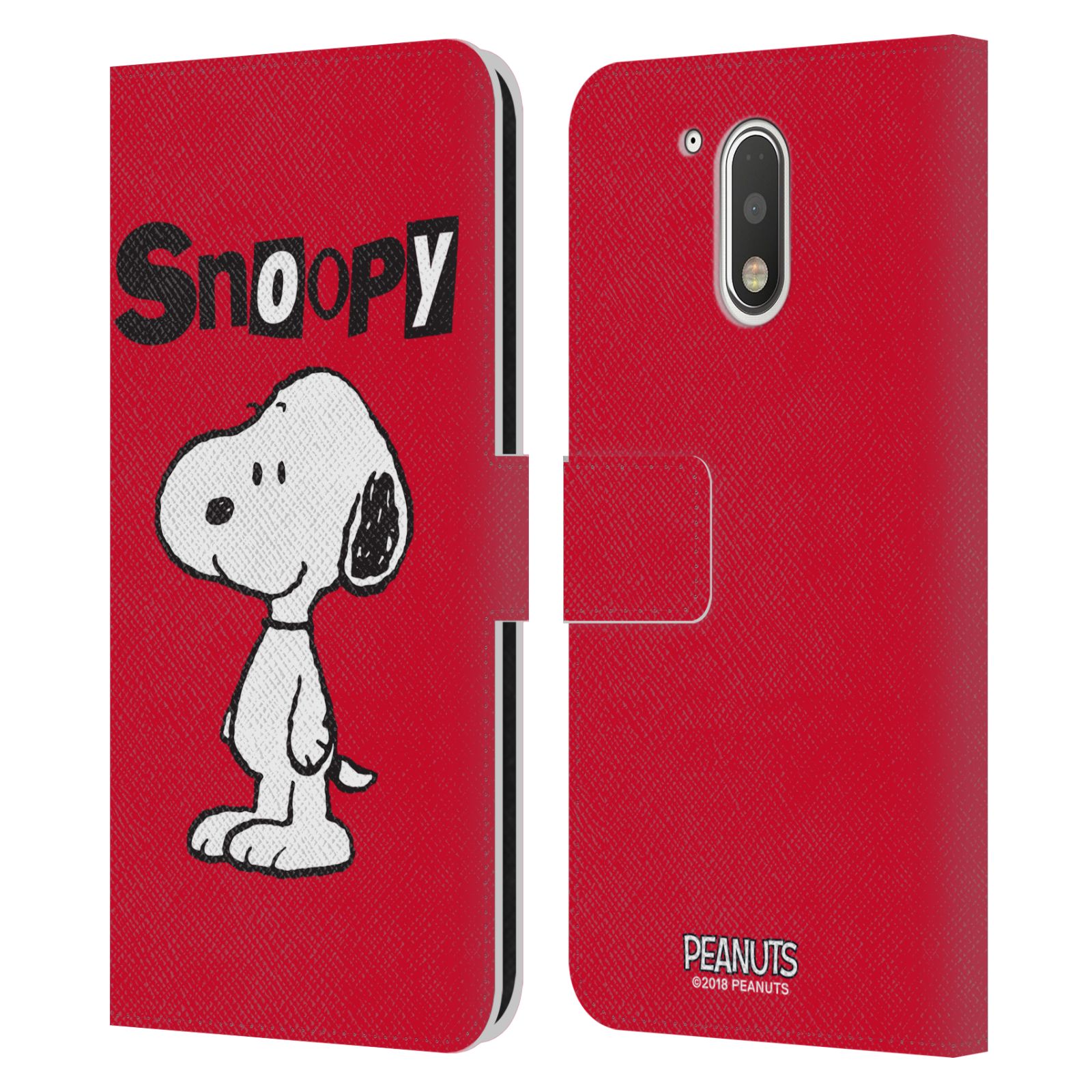 Pouzdro na mobil Motorola Moto G41 - HEAD CASE - Peanuts - Snoopy červená