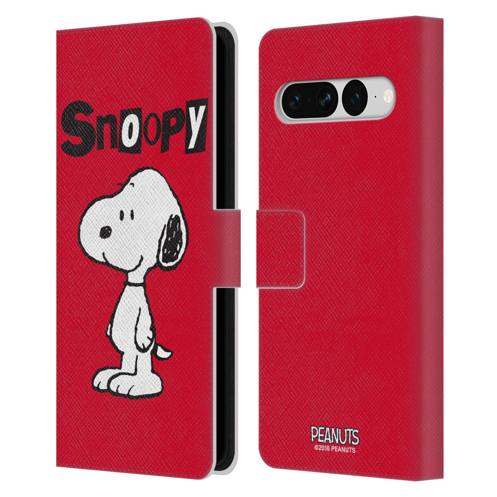 Pouzdro na mobil Google Pixel 7 PRO  - HEAD CASE - Peanuts - Snoopy červená