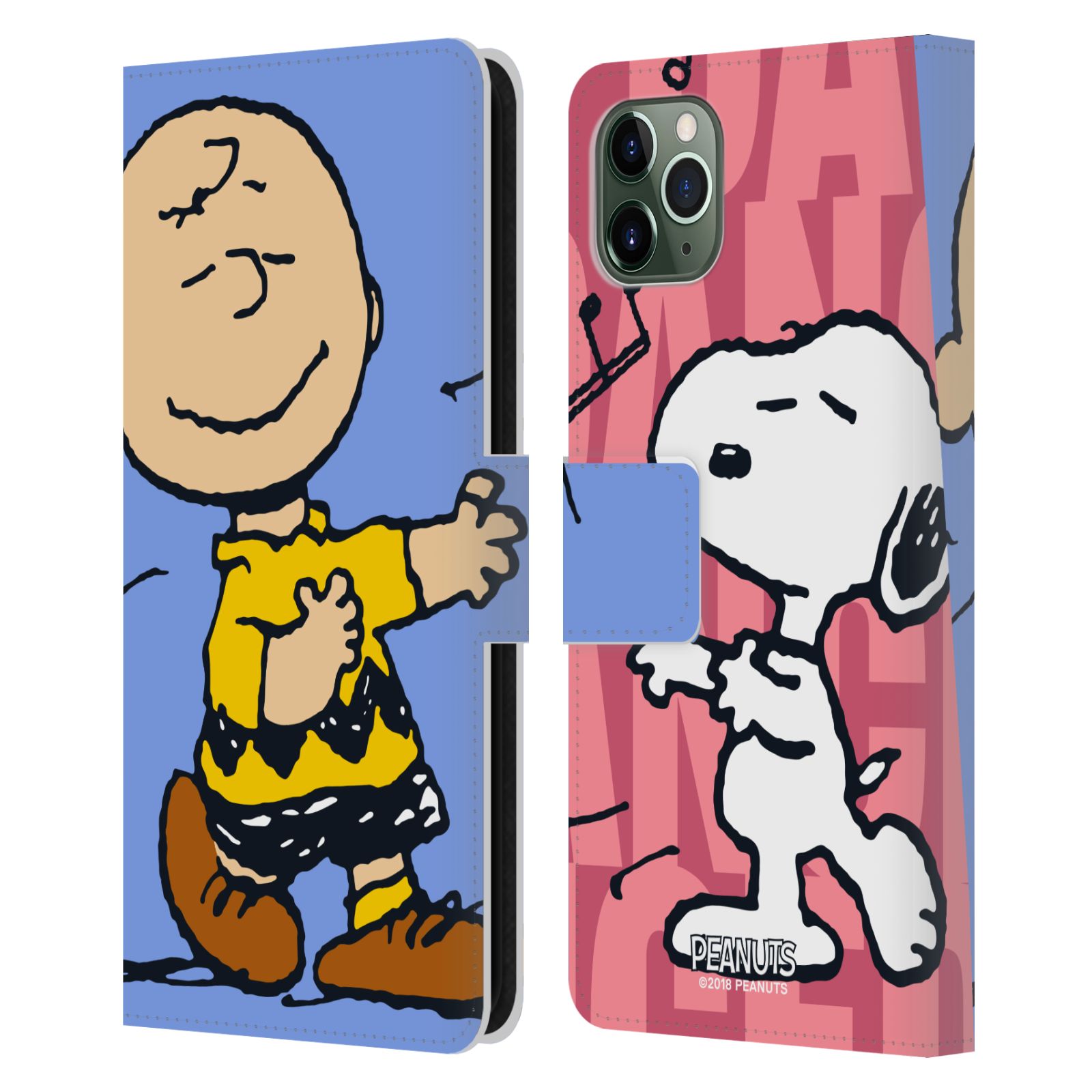 Pouzdro na mobil Apple Iphone 11 PRO MAX - Head Case - Peanuts - Snoopy a Charlie