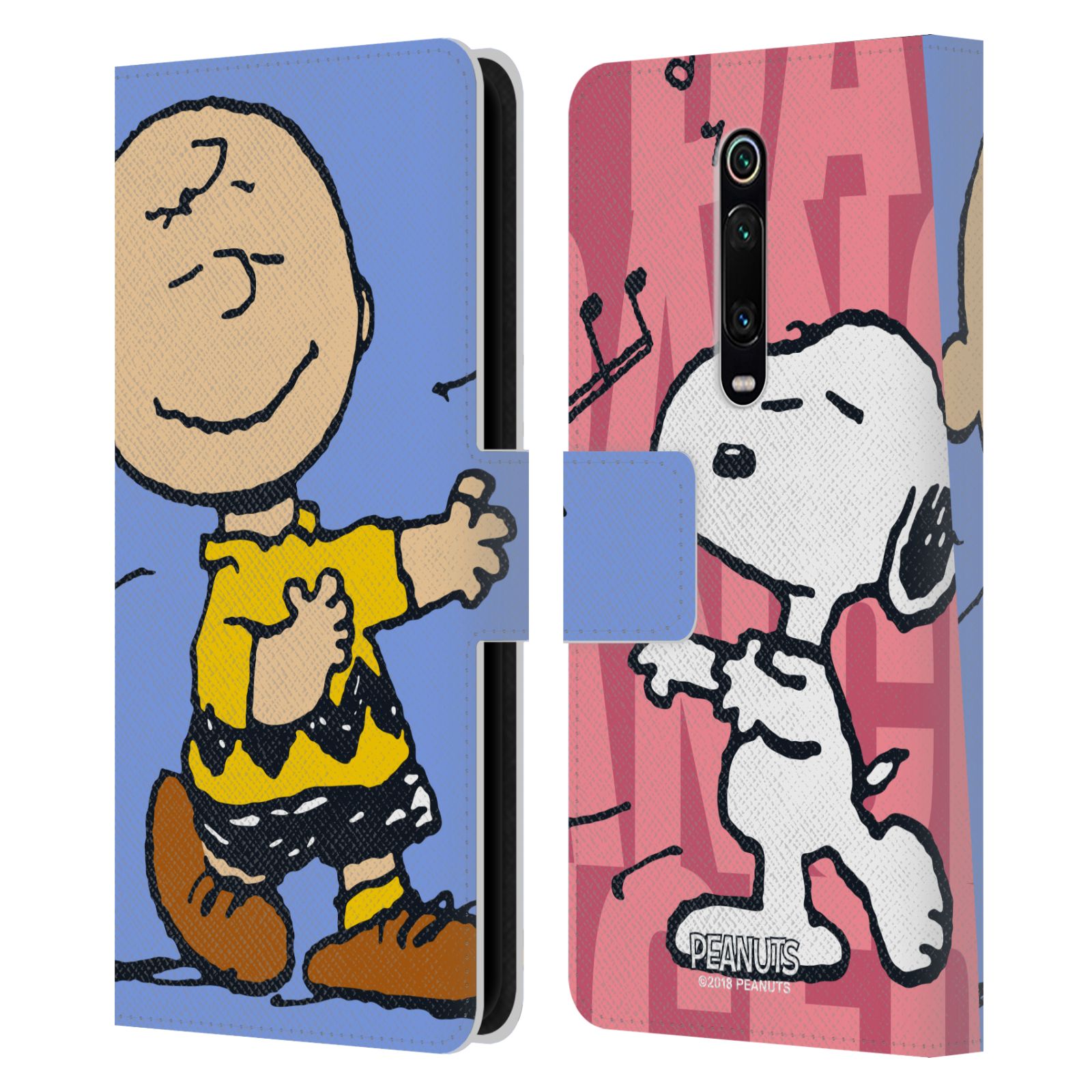 Pouzdro na mobil Xiaomi Mi 9T / Mi 9T Pro - Head Case - Peanuts - Snoopy a Charlie