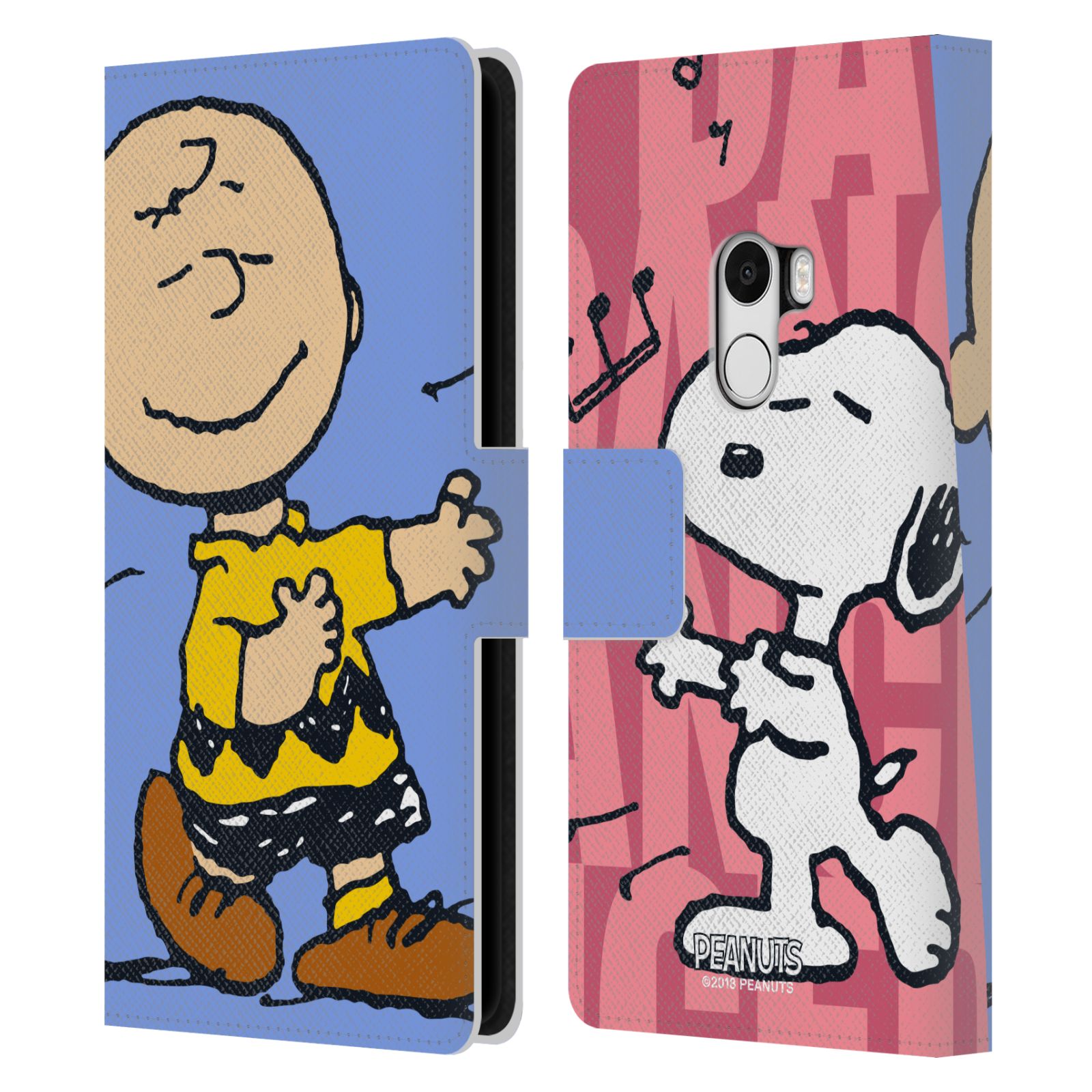 Pouzdro na mobil Xiaomi Mi Mix - Head Case - Peanuts - Snoopy a Charlie
