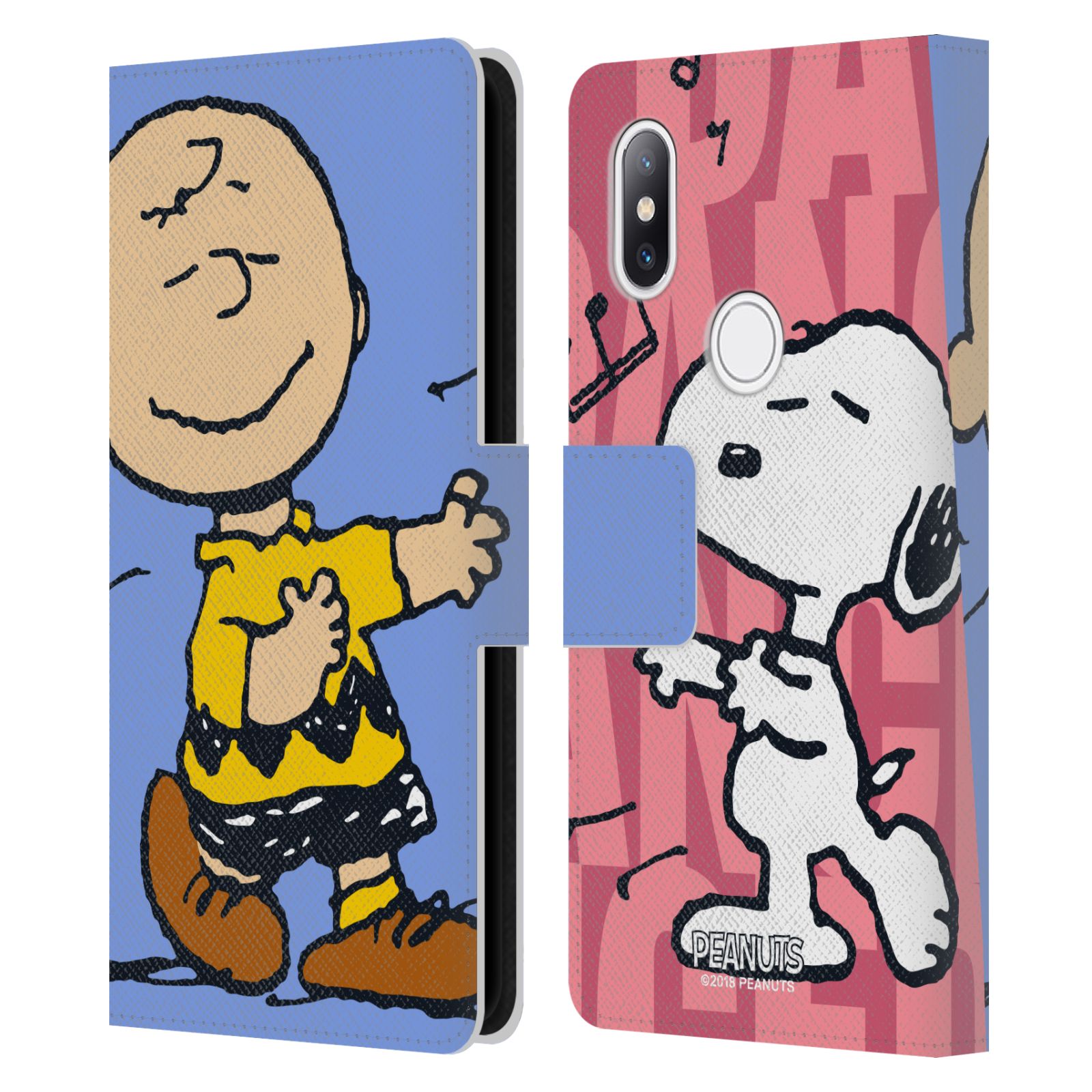 Pouzdro na mobil Xiaomi Mi Mix 2s - Head Case - Peanuts - Snoopy a Charlie