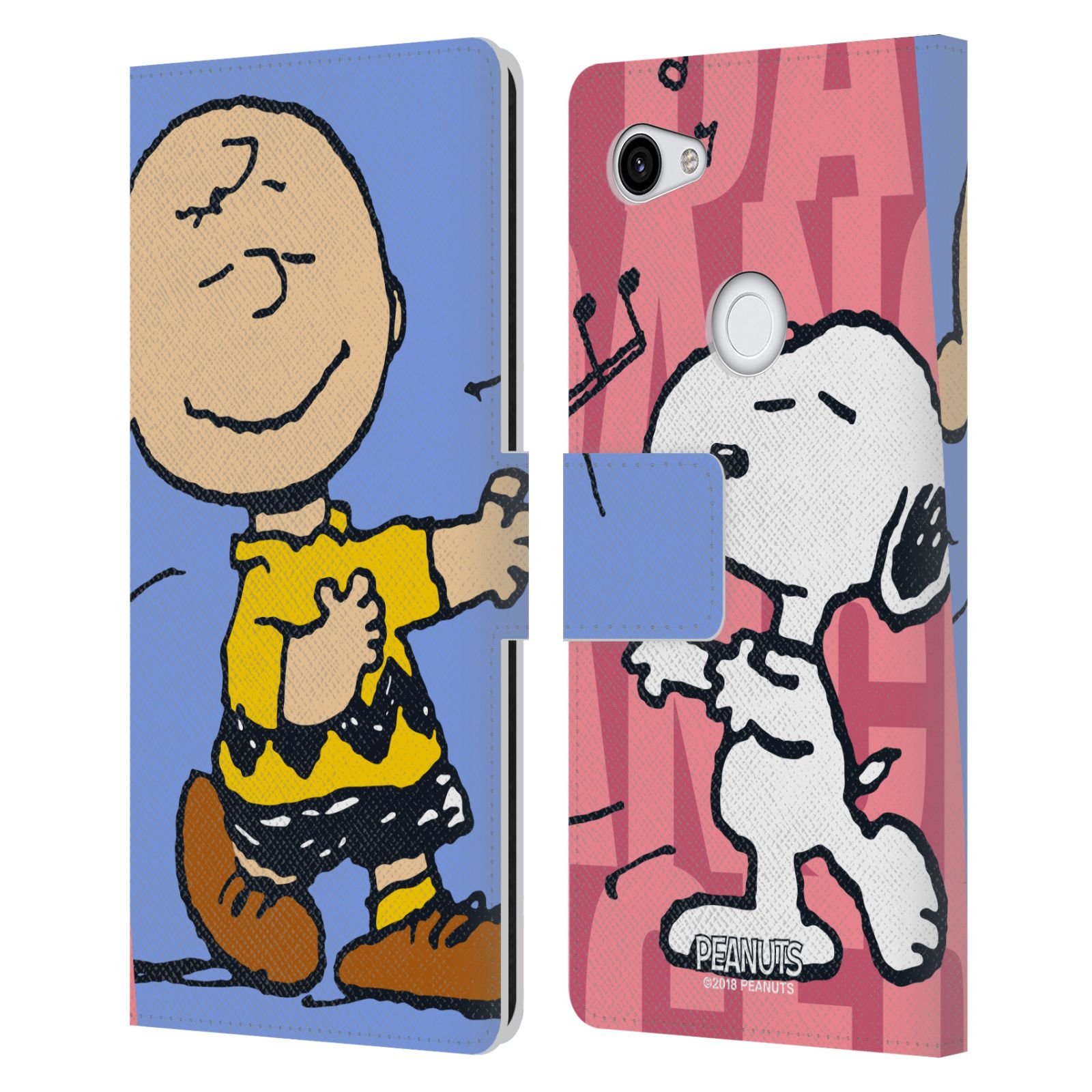 Pouzdro na mobil Google Pixel 3a XL - Head Case - Peanuts - Snoopy a Charlie