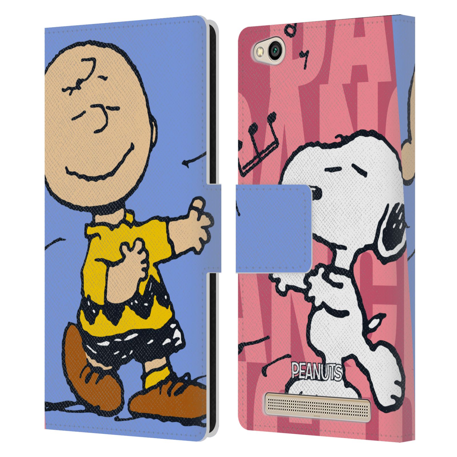 Pouzdro na mobil Xiaomi Redmi 5A - Head Case - Peanuts - Snoopy a Charlie