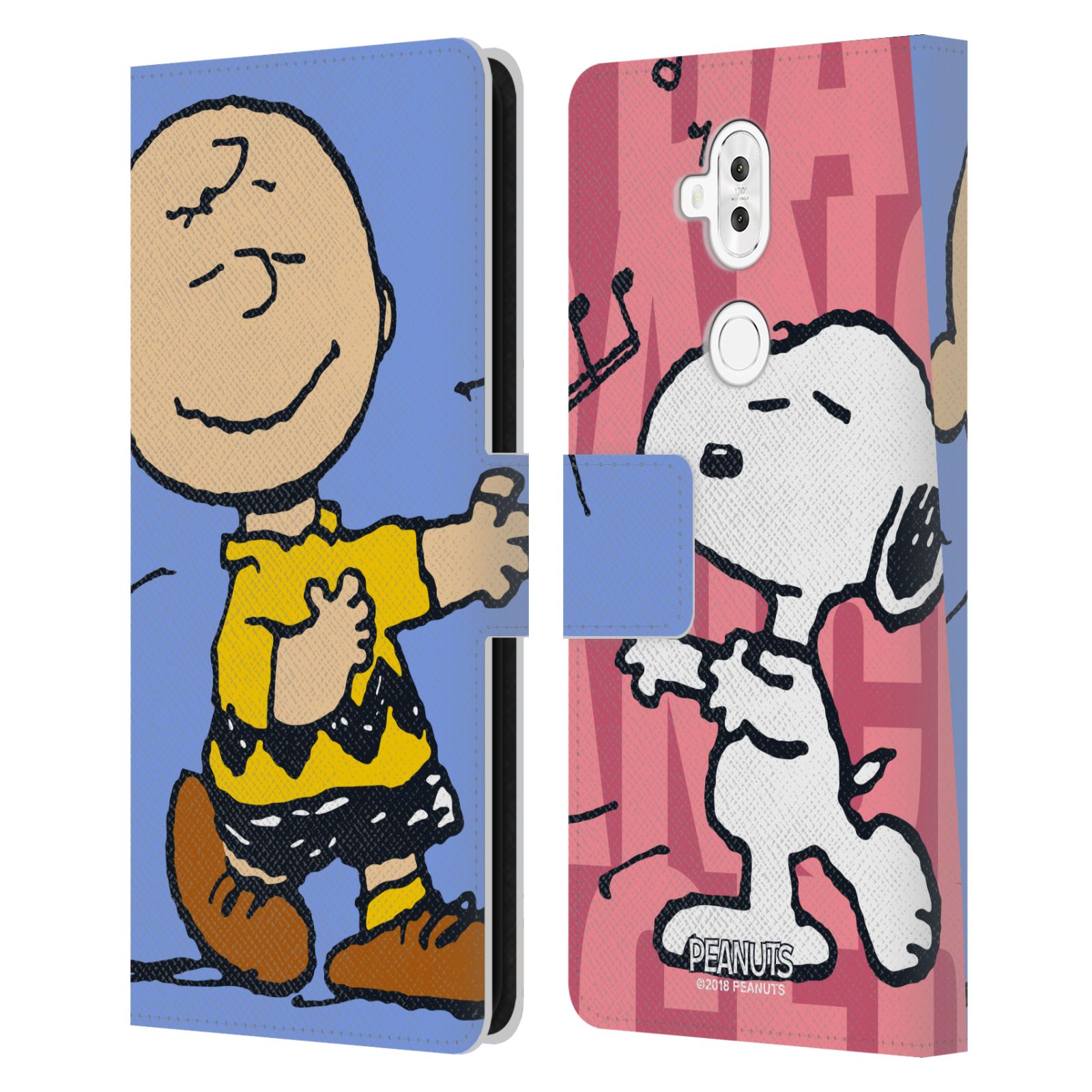 Pouzdro na mobil Asus Zenfone 5 ZC600KL - Head Case - Peanuts - Snoopy a Charlie