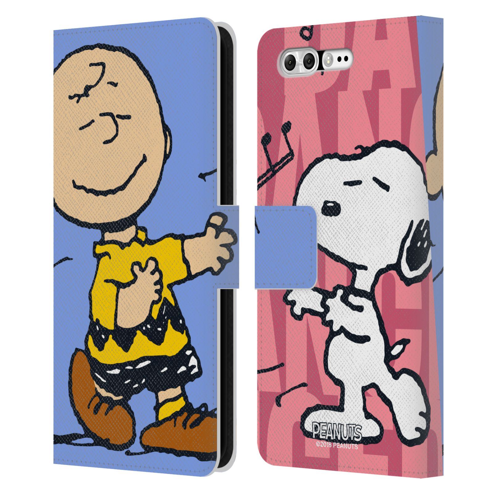 Pouzdro na mobil Asus Zenfone 4 Pro ZS551KL - Head Case - Peanuts - Snoopy a Charlie