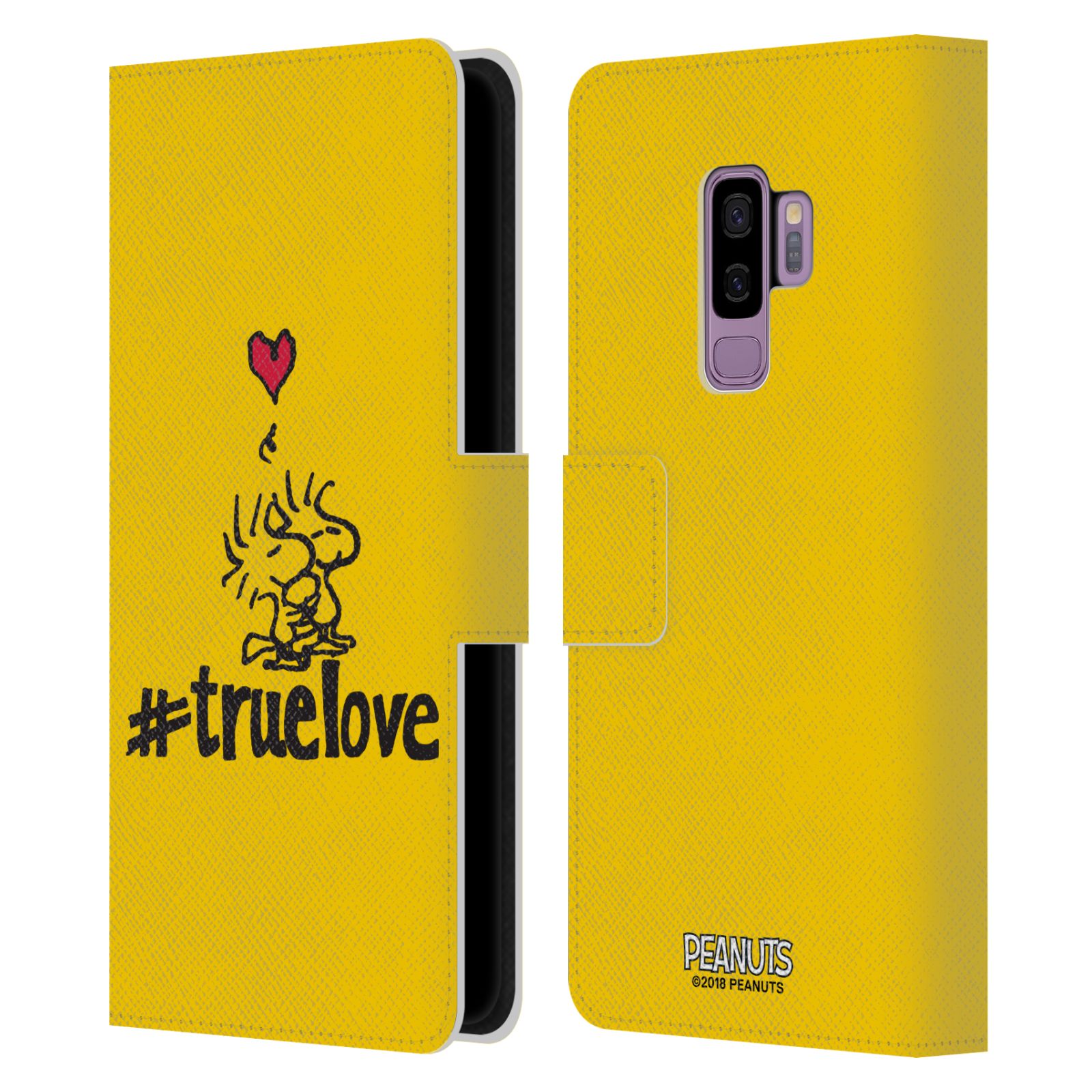 Pouzdro na mobil Samsung Galaxy S9+ / S9 PLUS - HEAD CASE - Peanuts - Woodstock pravá láska