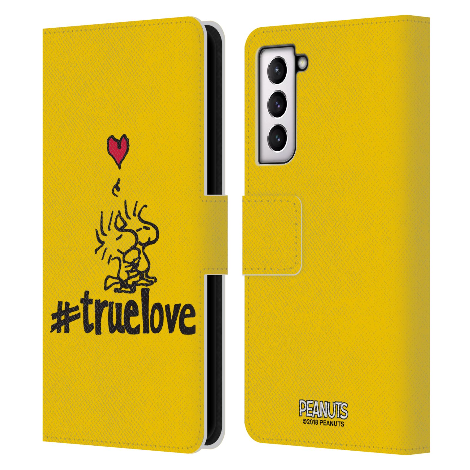 Pouzdro na mobil Samsung Galaxy S21 / S21 5G - HEAD CASE - Peanuts - Woodstock pravá láska
