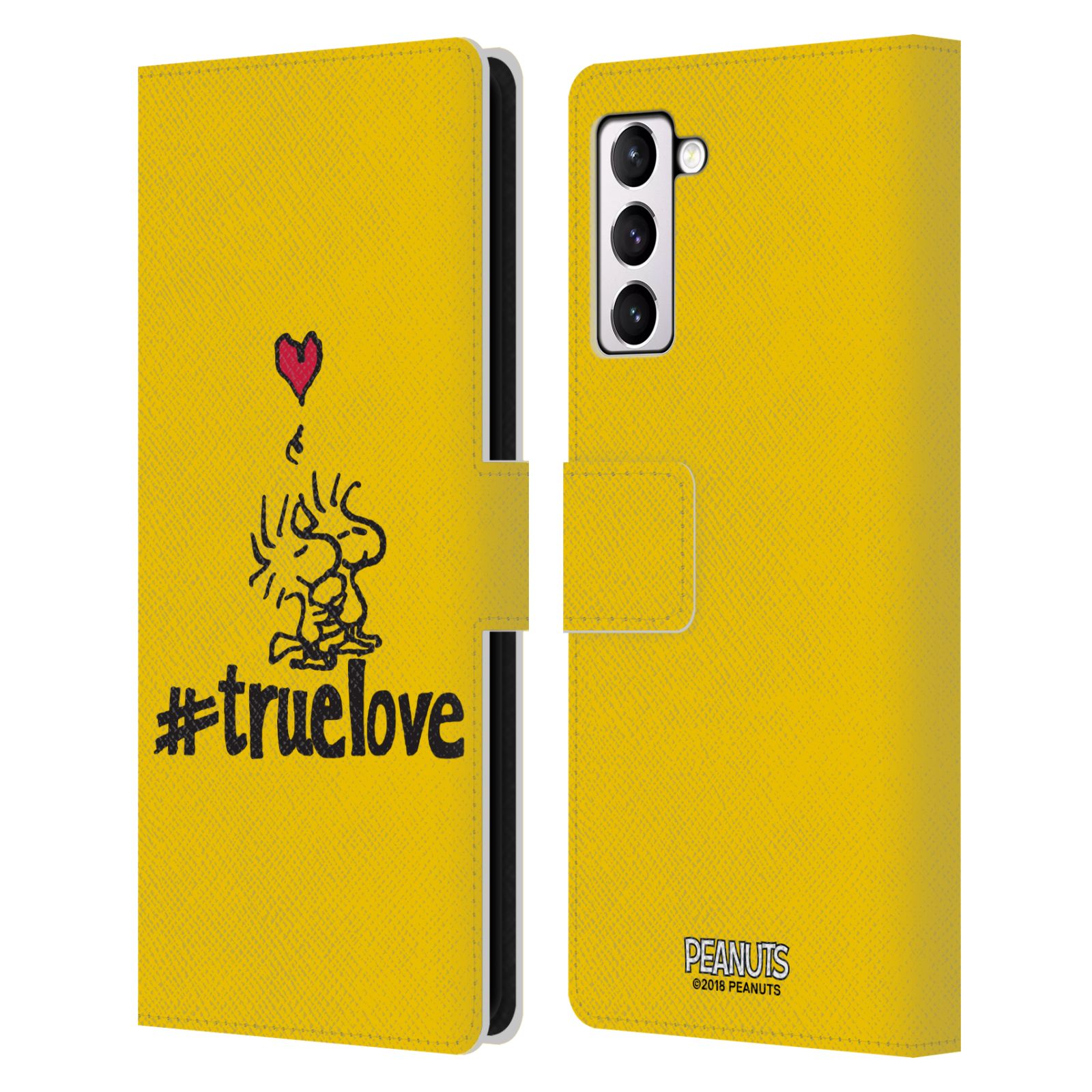 Pouzdro na mobil Samsung Galaxy S21+ 5G  - HEAD CASE - Peanuts - Woodstock pravá láska
