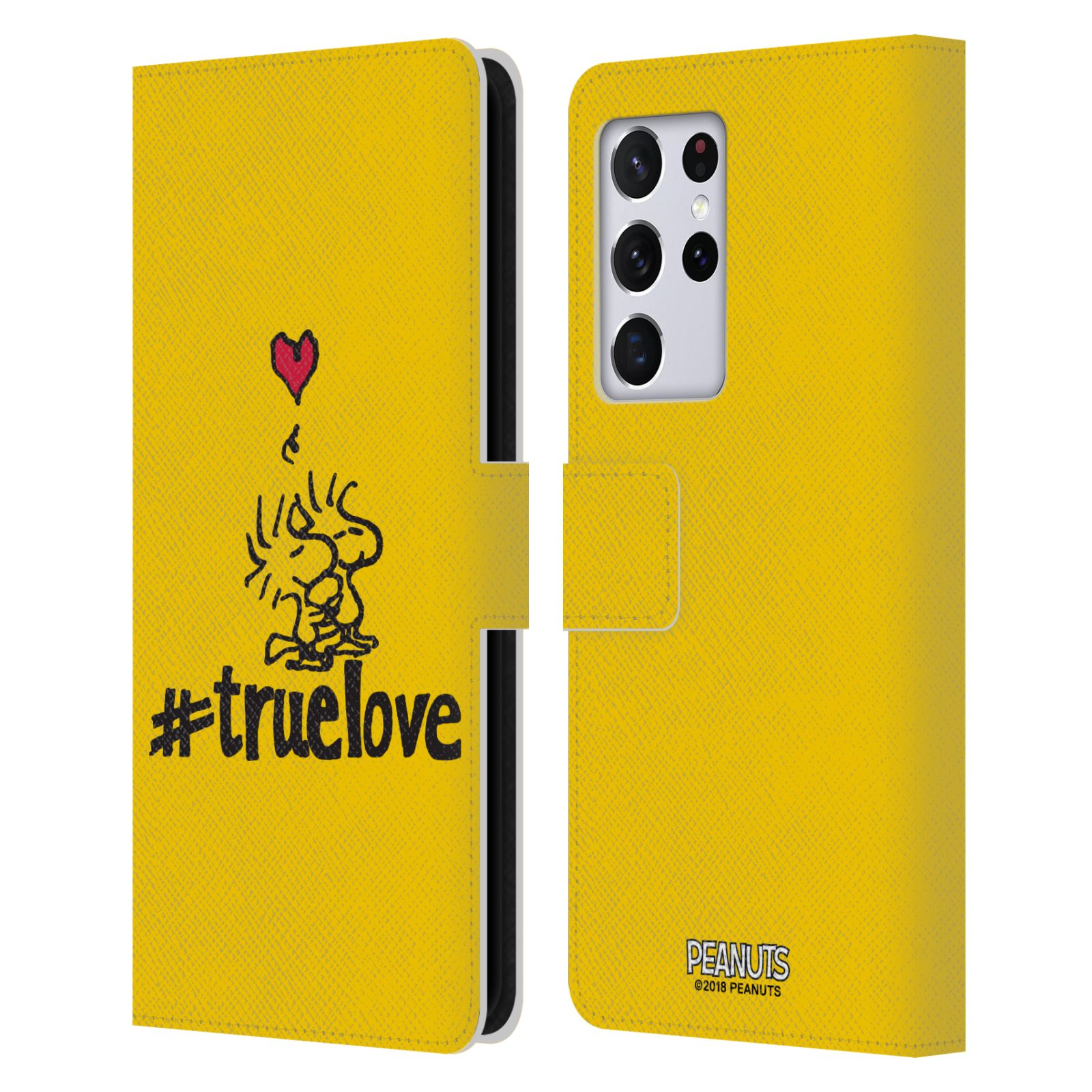 Pouzdro na mobil Samsung Galaxy S21 ULTRA 5G  - HEAD CASE - Peanuts - Woodstock pravá láska