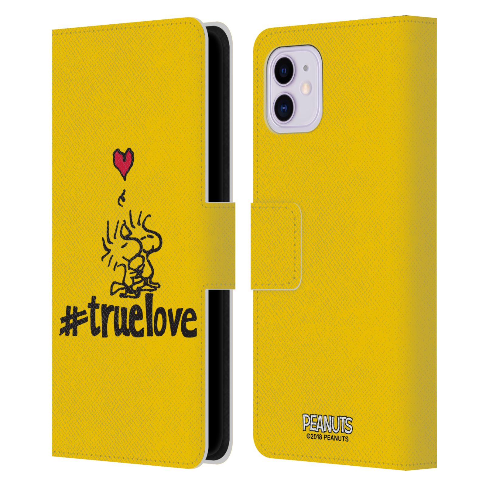 Pouzdro na mobil Apple Iphone 11 - HEAD CASE - Peanuts - Woodstock pravá láska