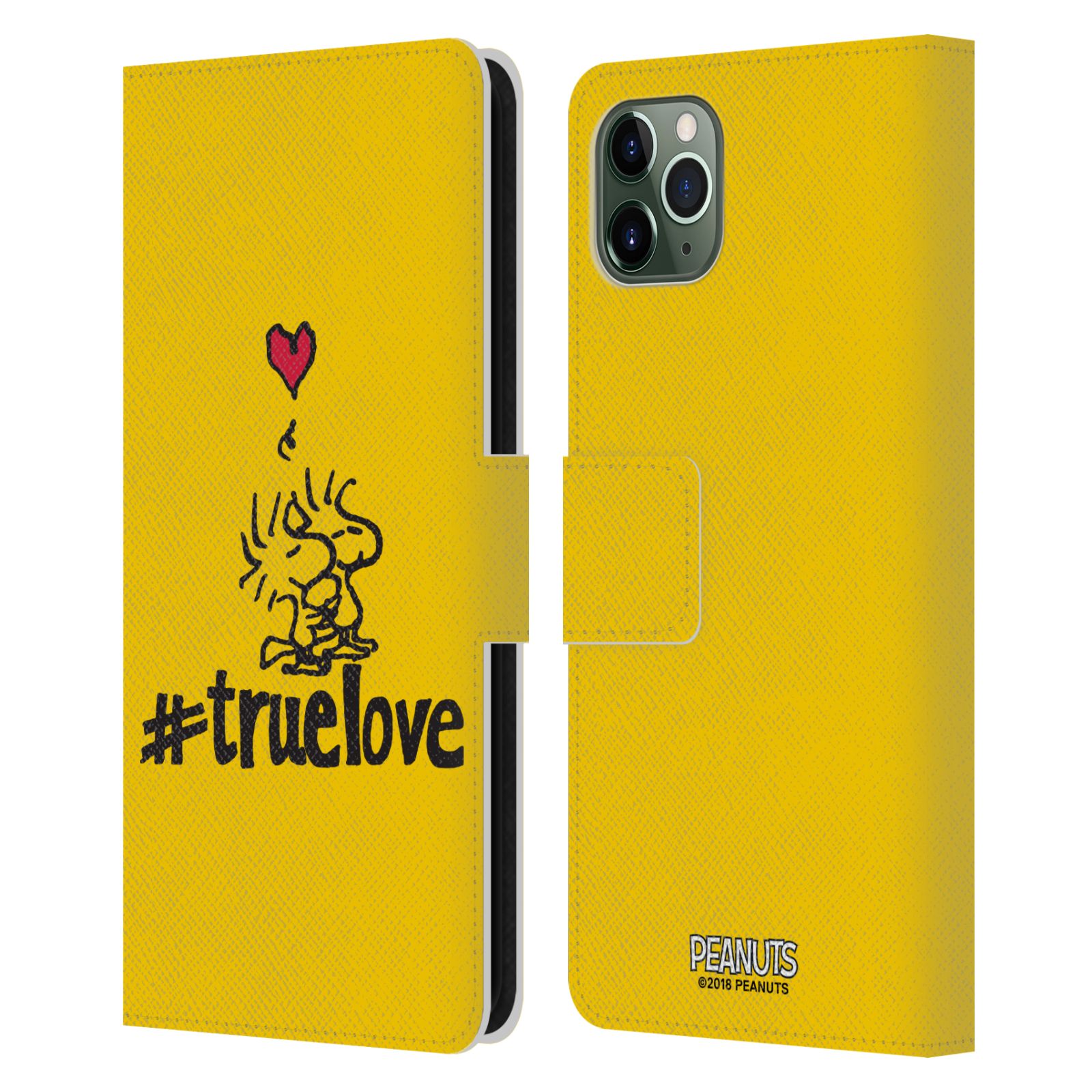 Pouzdro na mobil Apple Iphone 11 Pro Max - HEAD CASE - Peanuts - Woodstock pravá láska