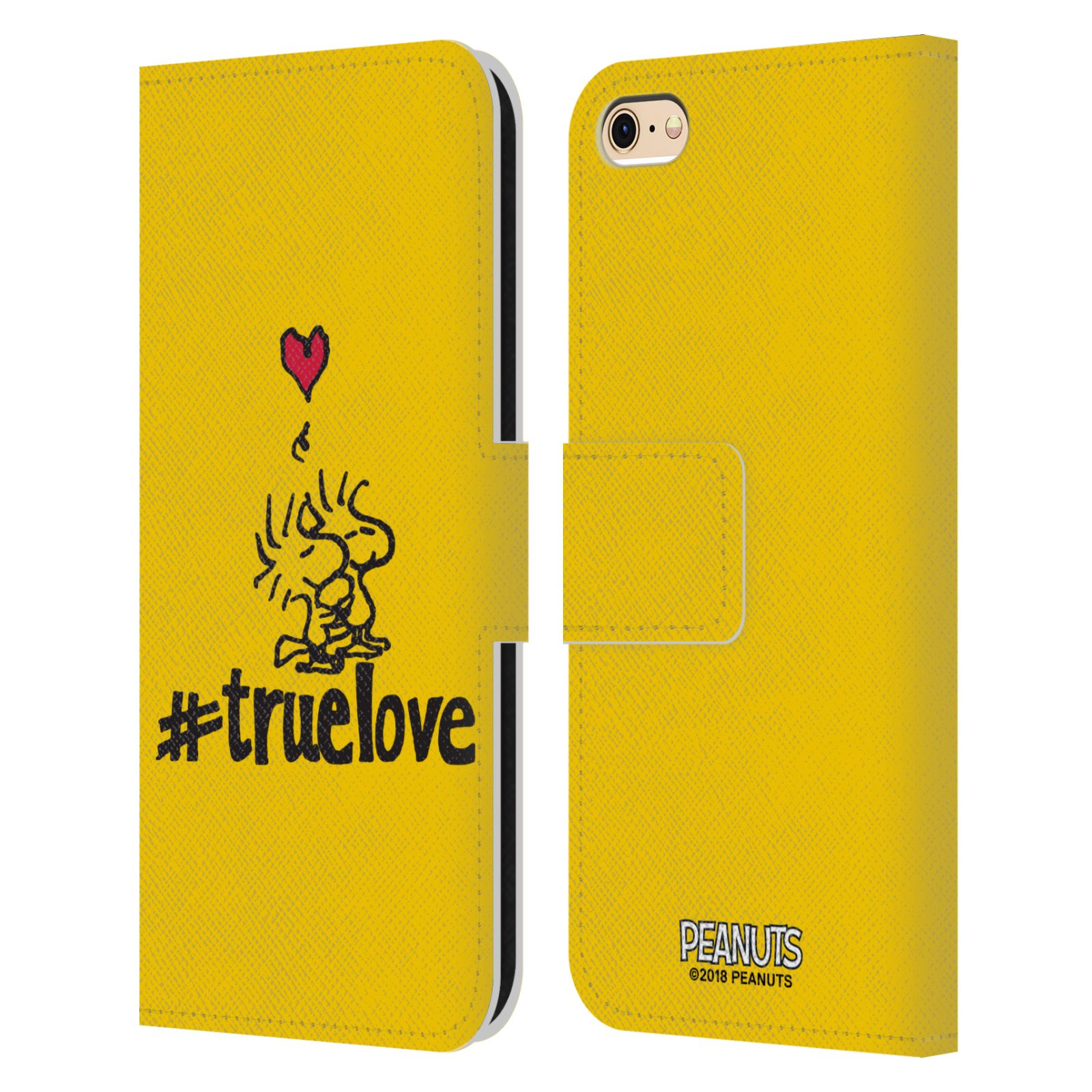 Pouzdro na mobil Apple Iphone 6 / 6S - HEAD CASE - Peanuts - Woodstock pravá láska