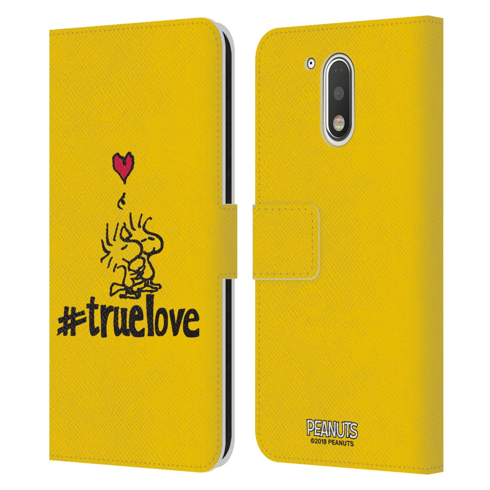 Pouzdro na mobil Motorola Moto G41 - HEAD CASE - Peanuts - Woodstock pravá láska