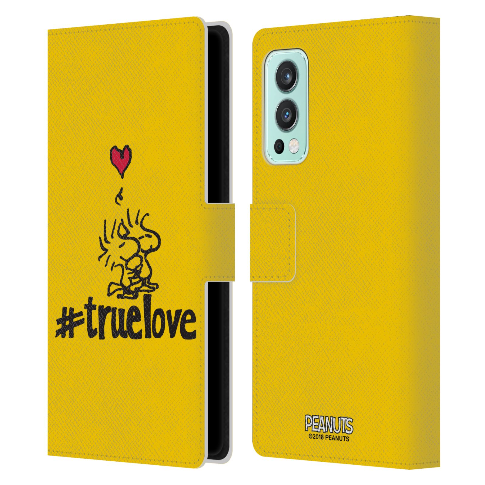 Pouzdro na mobil OnePlus Nord 2 5G - HEAD CASE - Peanuts - Woodstock pravá láska