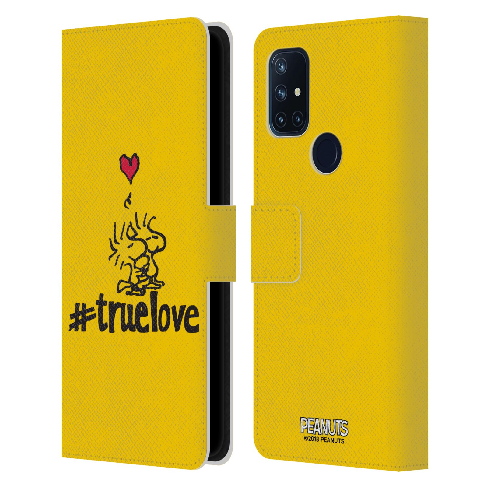 Pouzdro na mobil OnePlus Nord N10 5G - HEAD CASE - Peanuts - Woodstock pravá láska