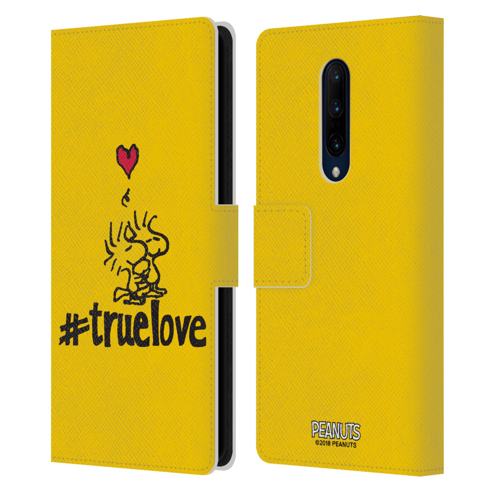 Pouzdro na mobil OnePlus 7 PRO  - HEAD CASE - Peanuts - Woodstock pravá láska